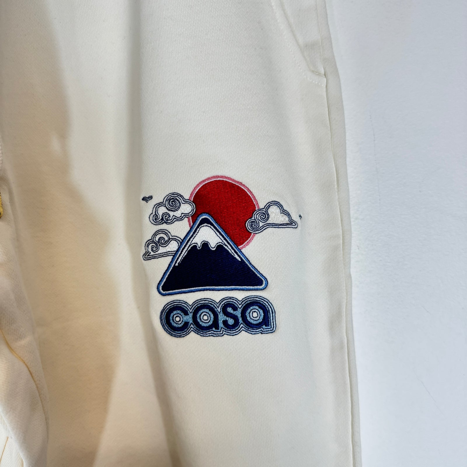 Casablanca Cream Soleil Levant Joggers Size S