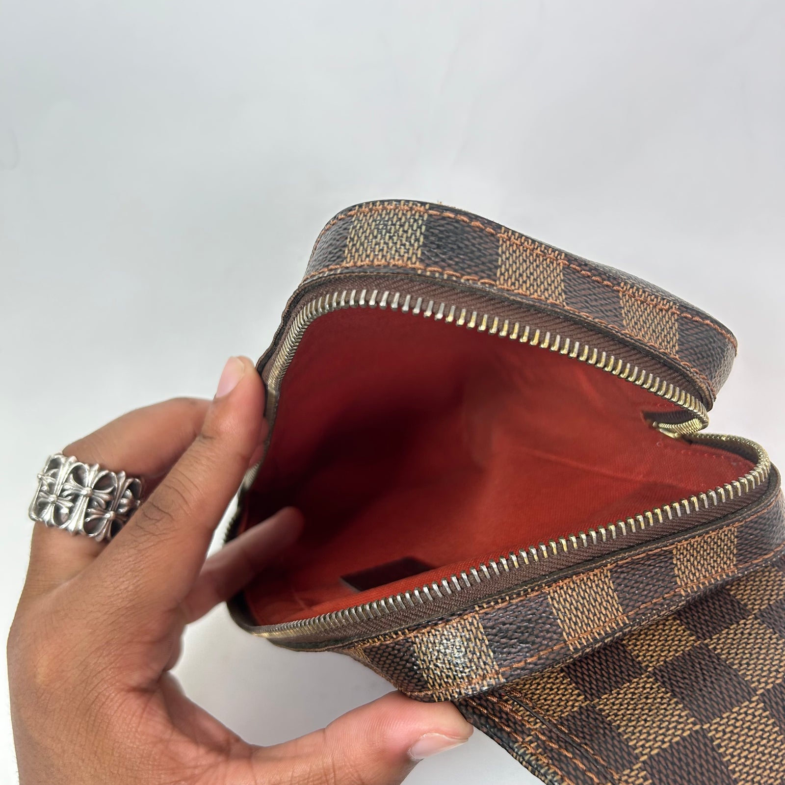 Louis Vuitton Damier Ebene Geronimos Sling Bag