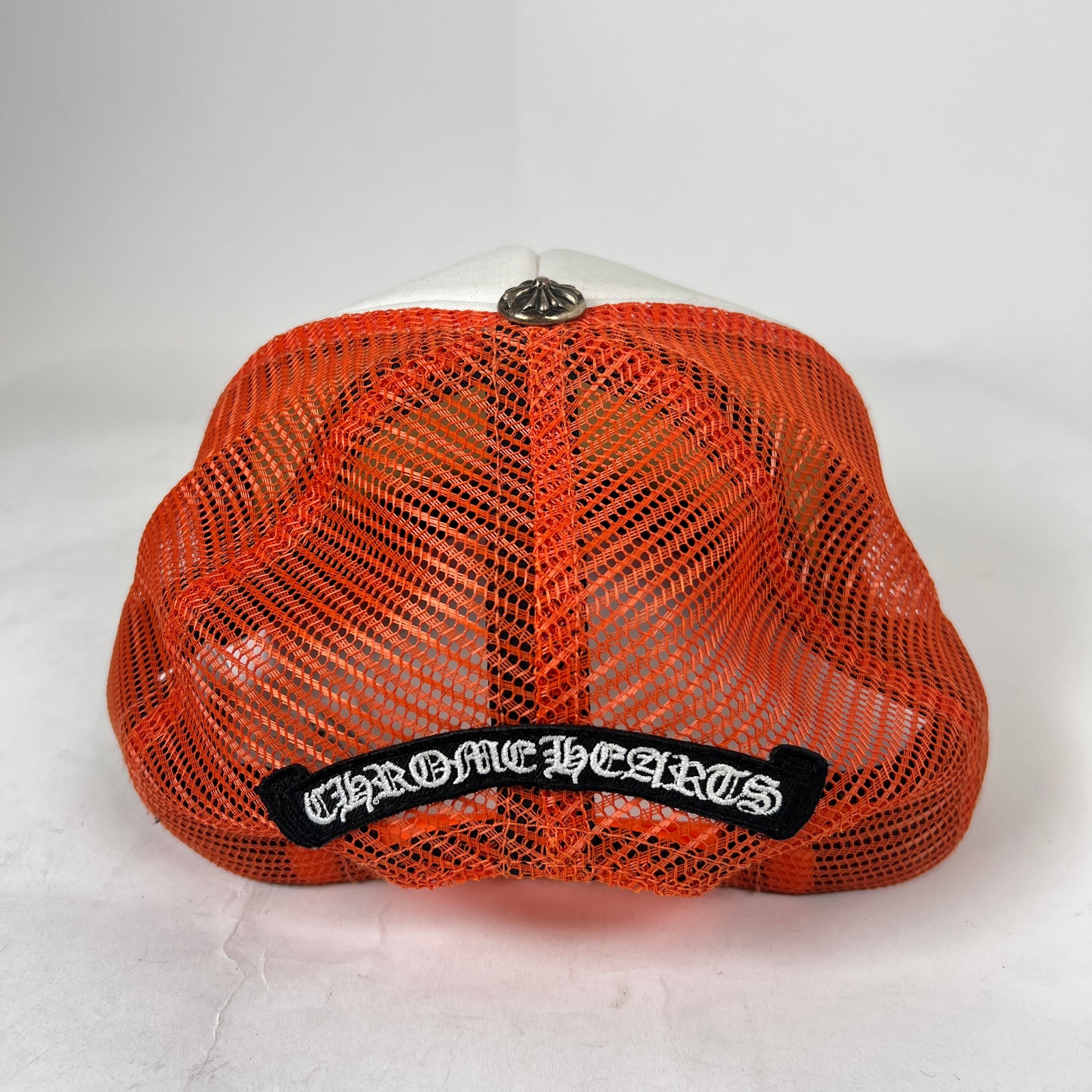 Chrome Hearts Matty Boy Orange Stay Fast Trucker Hat