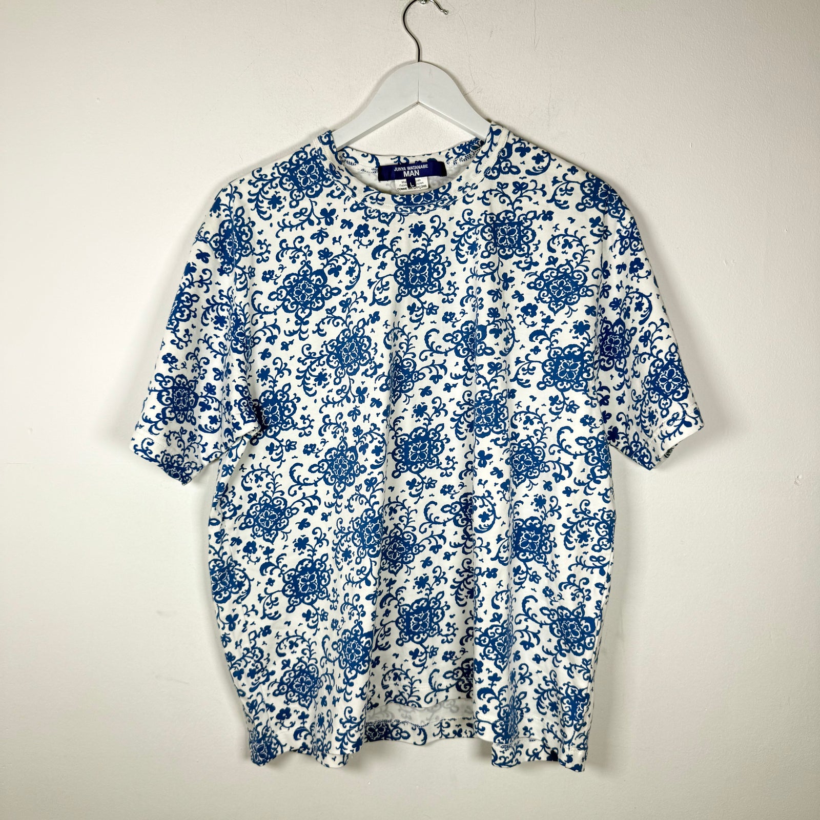 Junya Wanatabe Fine China Graphic T-Shirt Size L