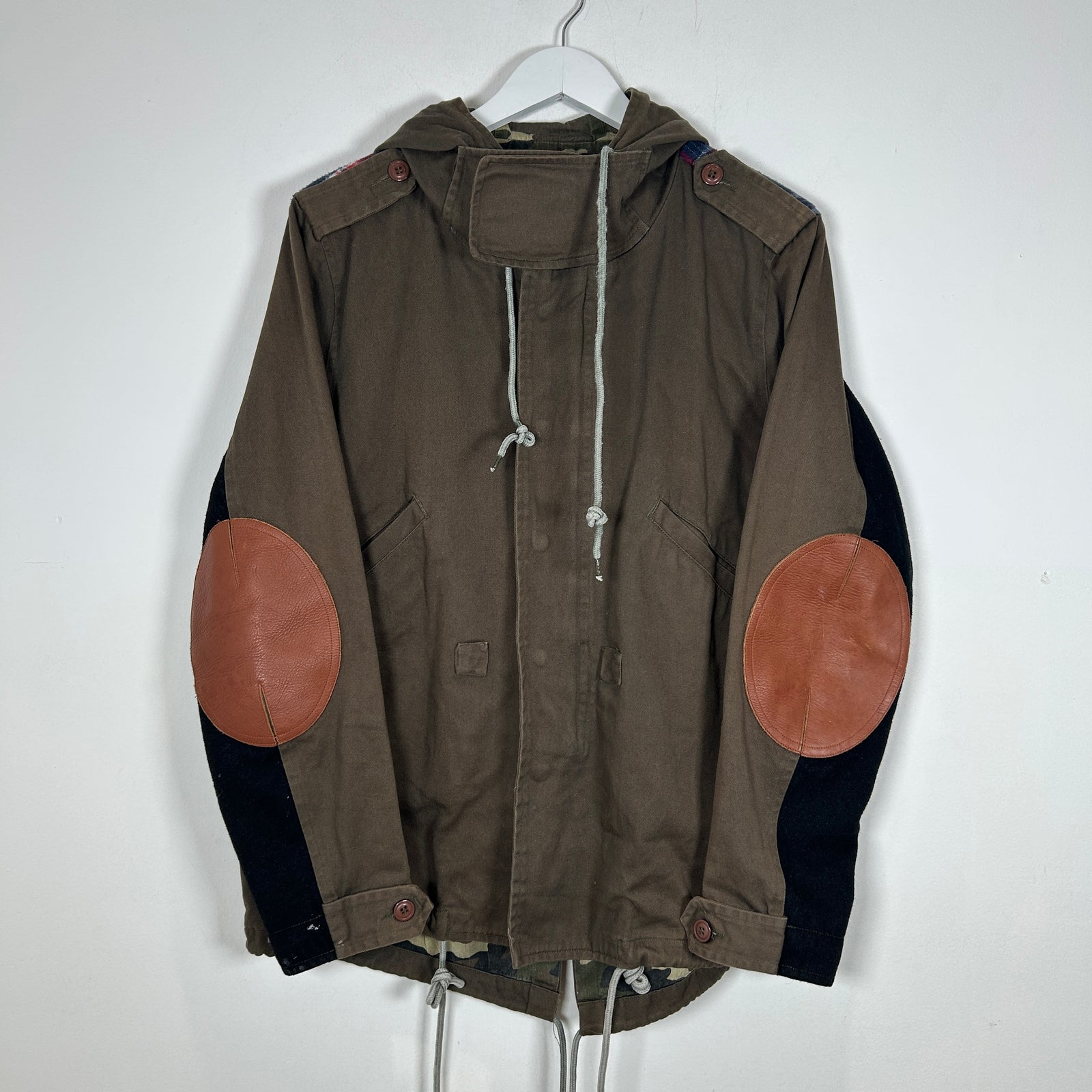 Junya Watanabe Fish Tail Patchwork Jacket Size L