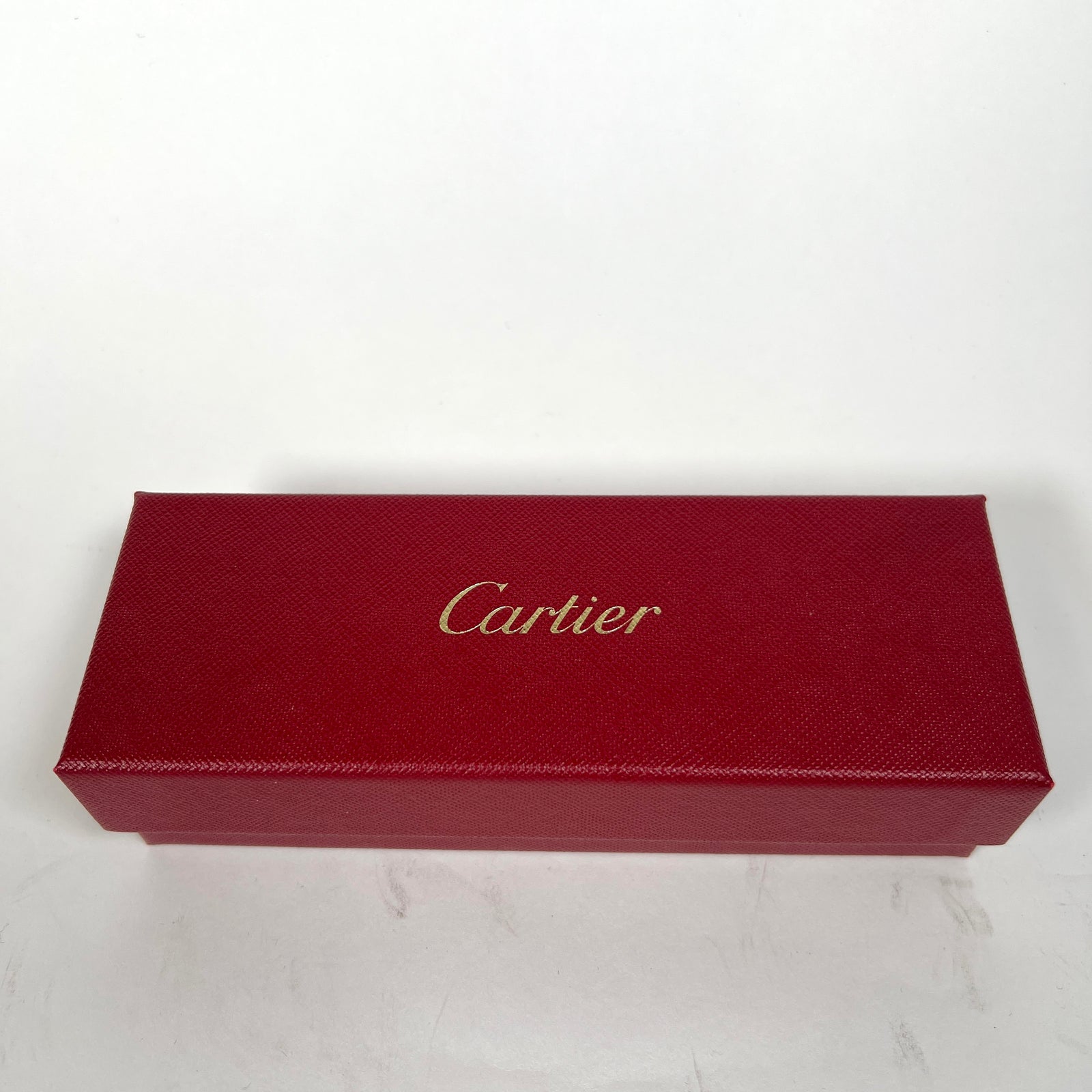 Cartier Pink C Decor Diamond Cut Glasses