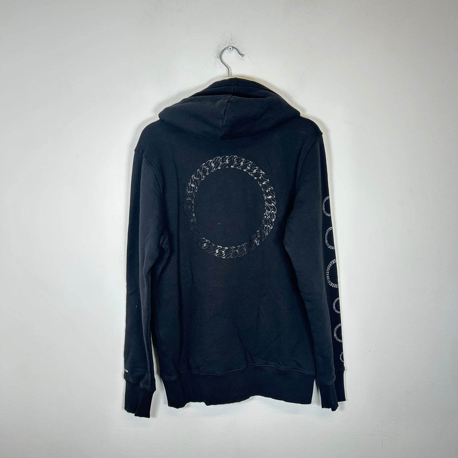 Alyx Black Circle Print Hoodie Size S