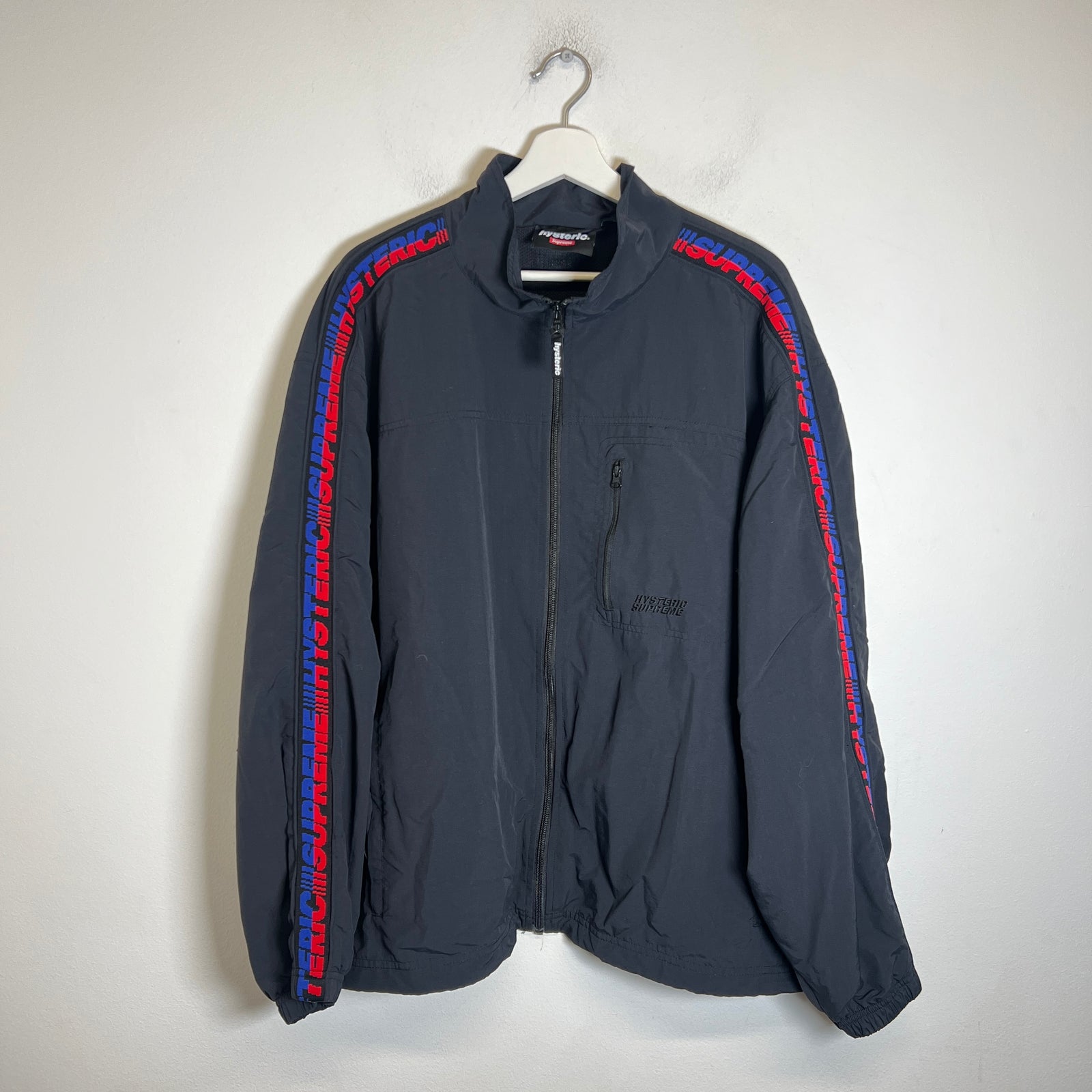 Supreme x Hysteric Glamour Black Track Jacket Size XL