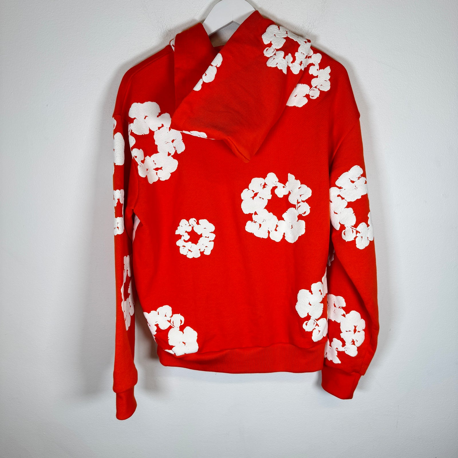 Denim Tears Orange Wreath Hoodie Size M