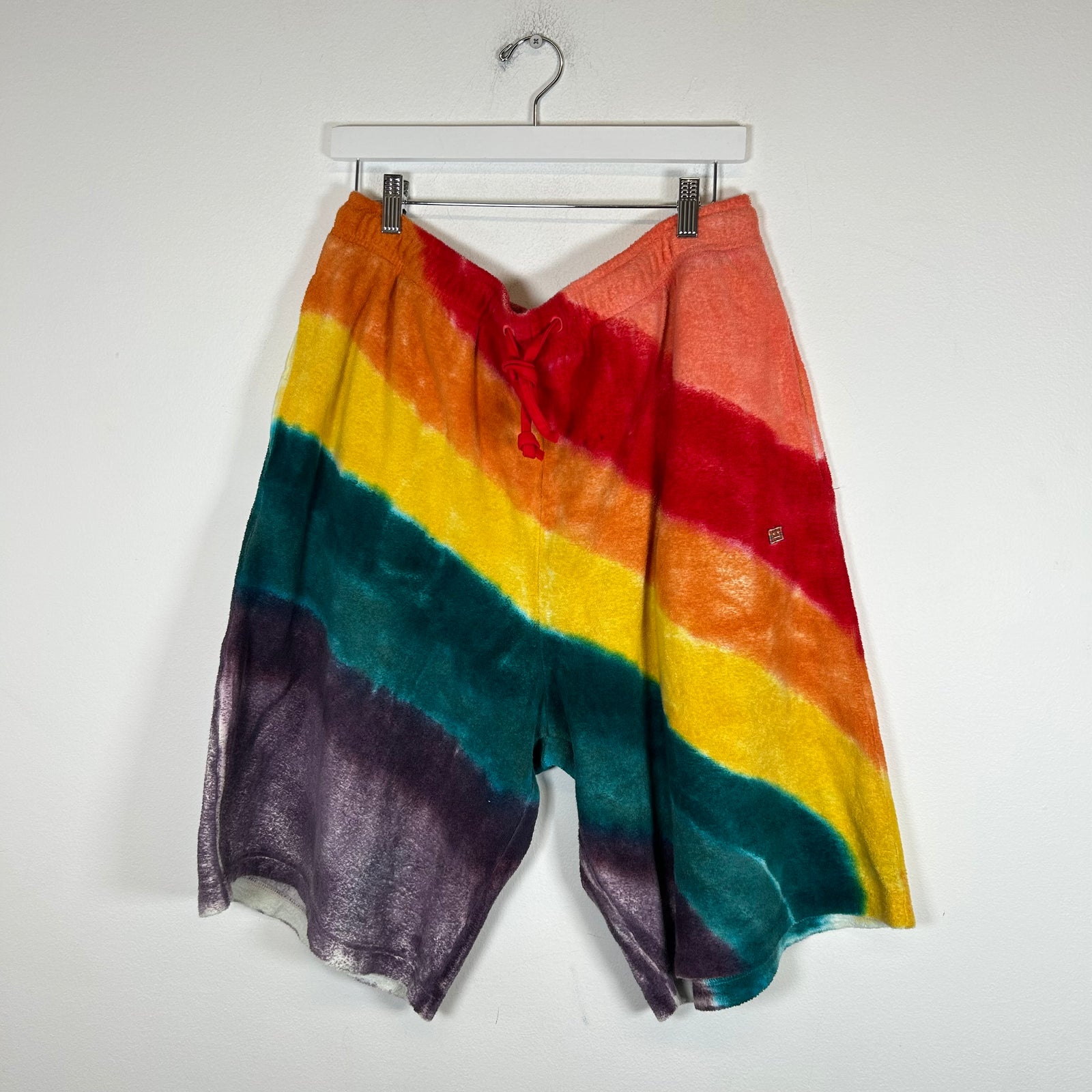 Acne Studios Multi Color French Terry Shorts Size L
