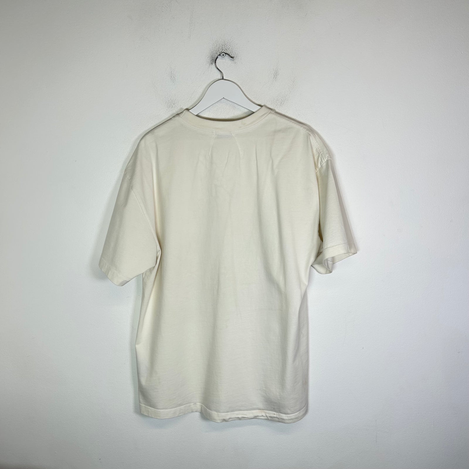 Rhude Cream New Money Logo T-Shirt Size L