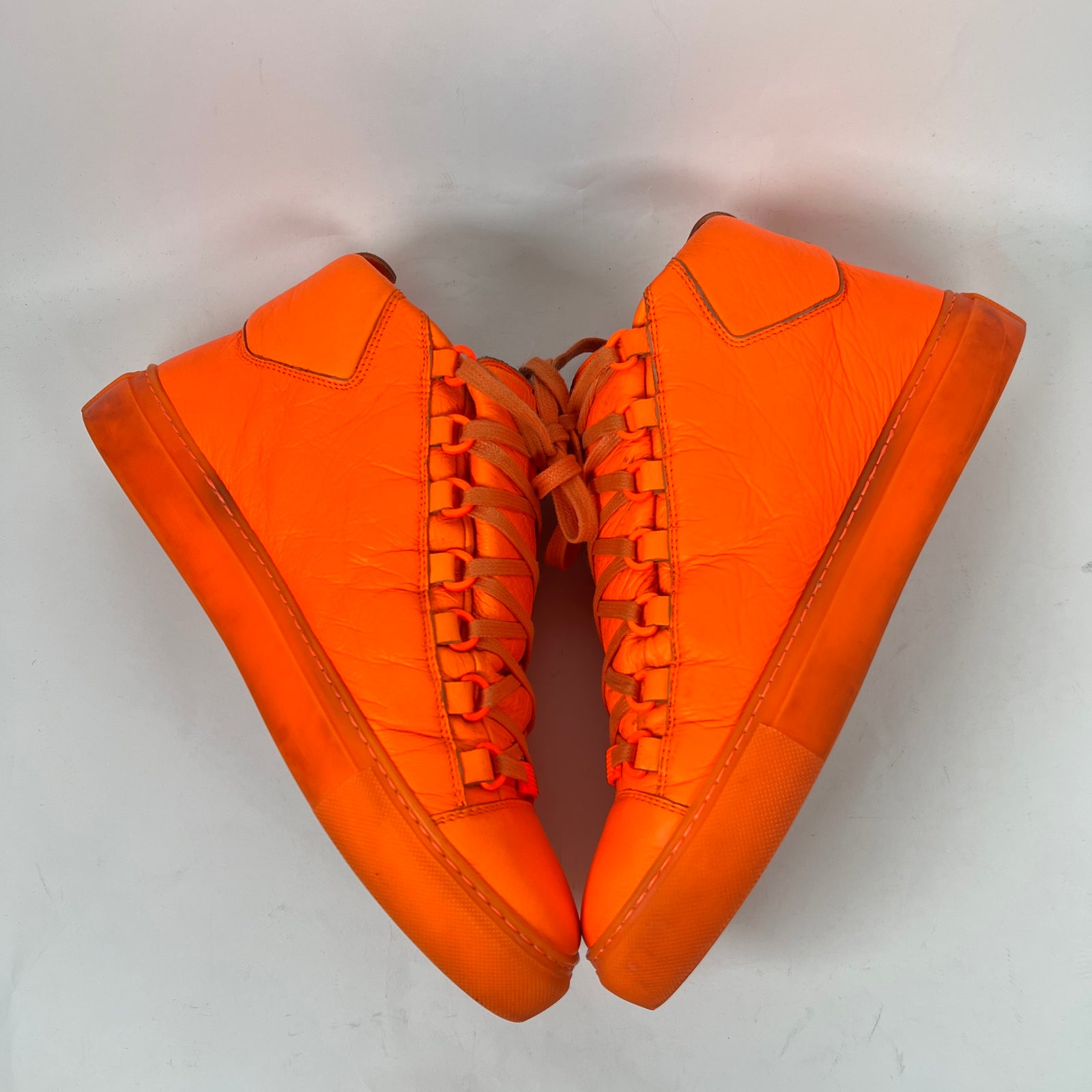 Balenciaga Neon Orange Arenas Size 40