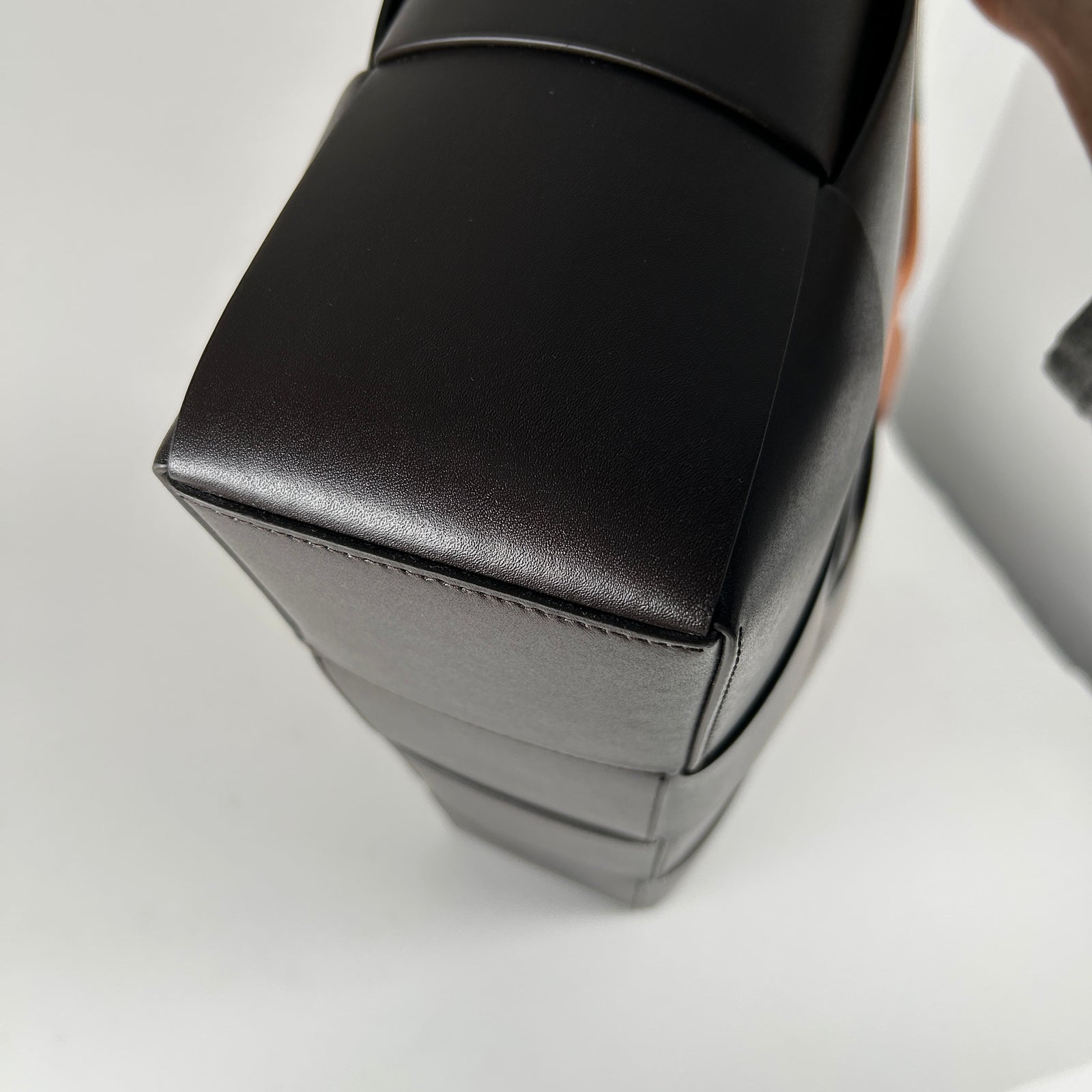 Bottega Veneta Two-Tone Brown Large Arco