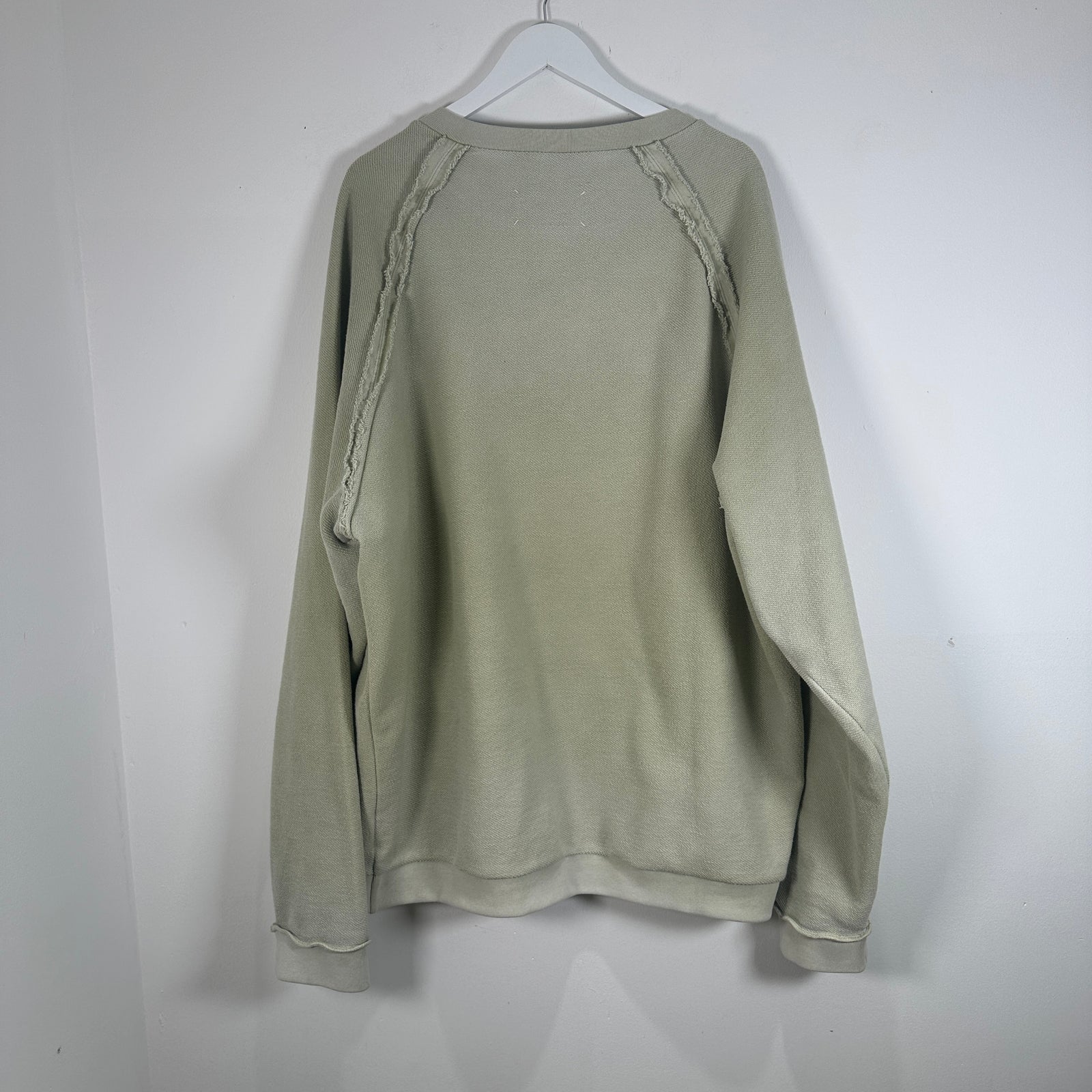 Maison Margiela 'What The Fuck' Reversible Crewneck Size 52