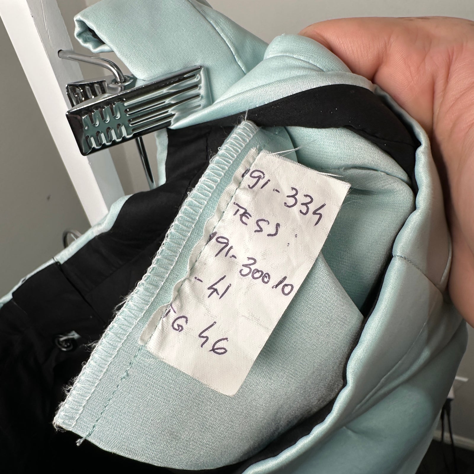 Raf Simons Sample Teal Pants Size 30