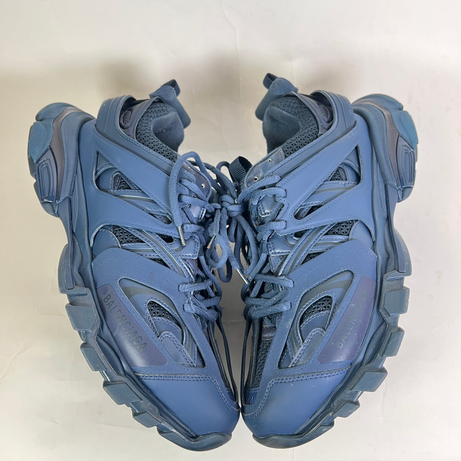 Balenciaga Navy Track Sneaker Size 44