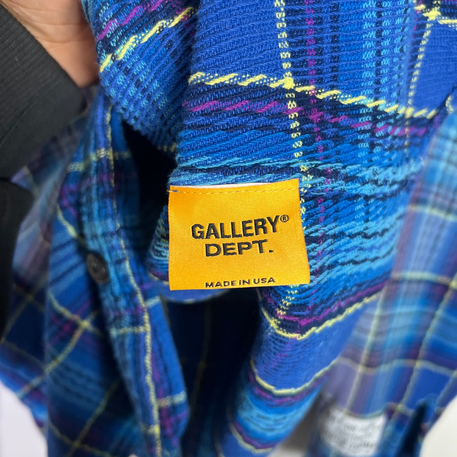 Gallery Dept Marley Distressed Flannel Shirt