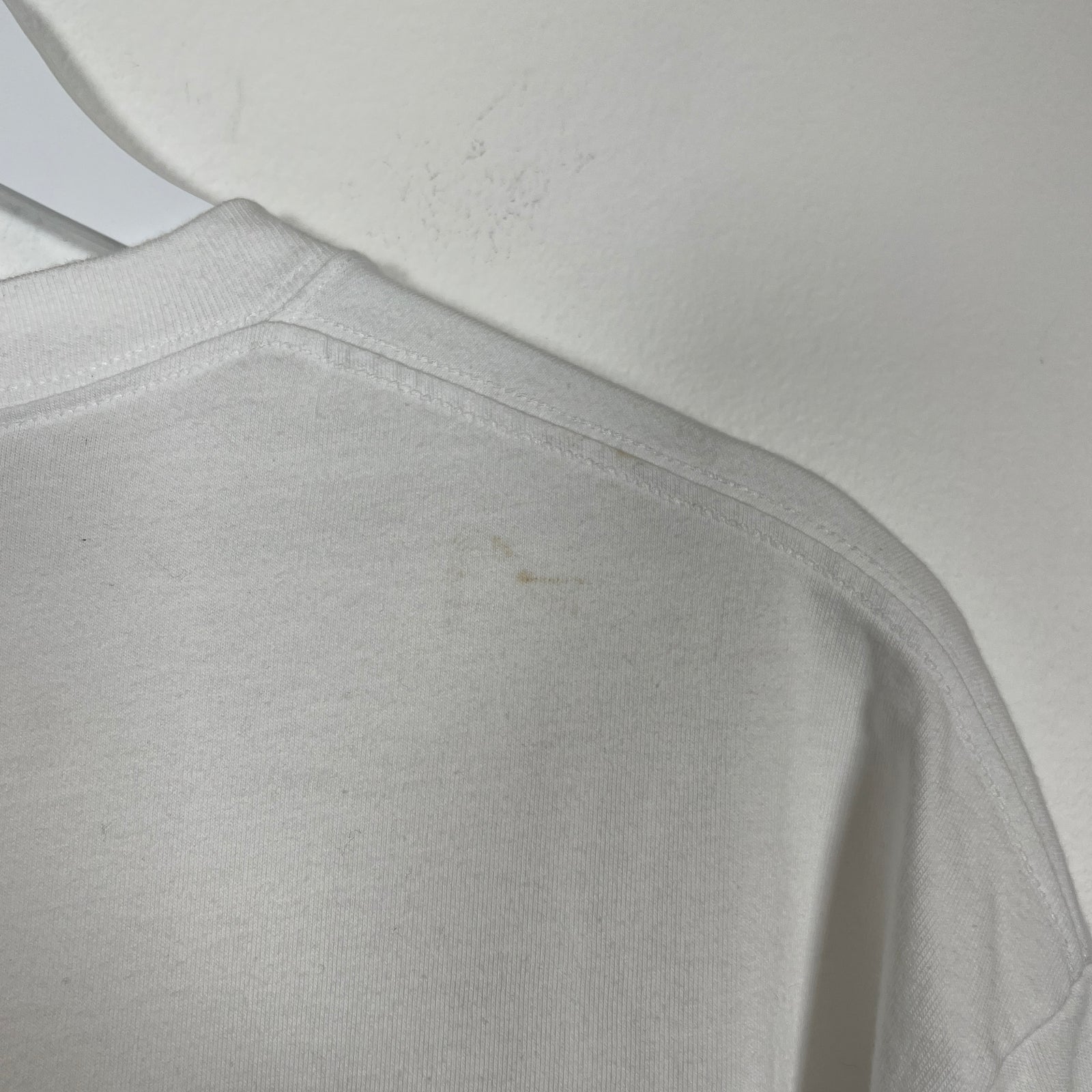 Balenciaga White Logo T-Shirt Size M