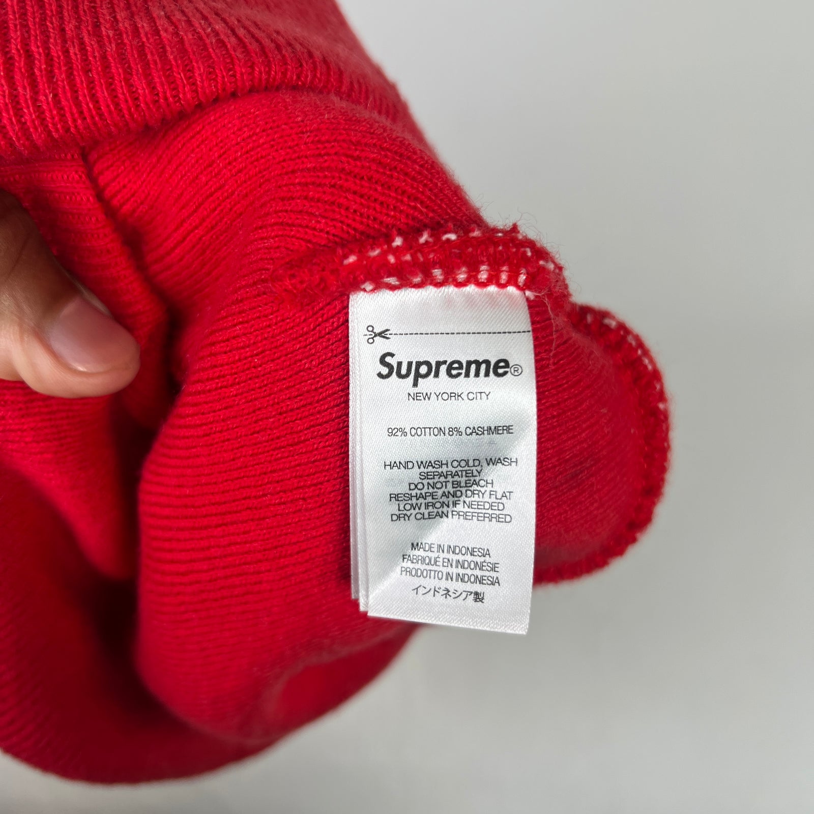 Supreme FW25 Big Logo Beanie