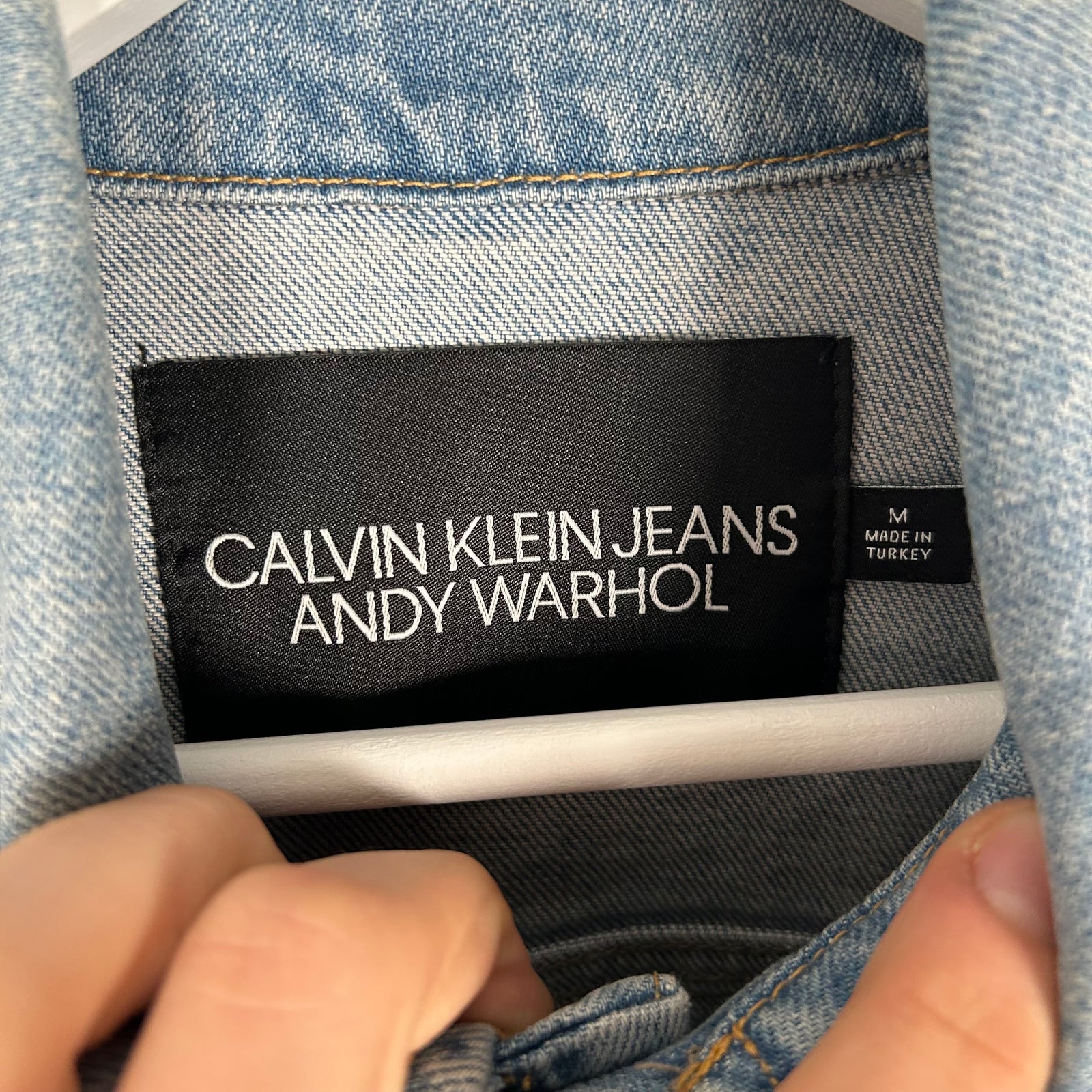 Calvin Klein x Andy Warhol Rodeo Denim Jacket Size M