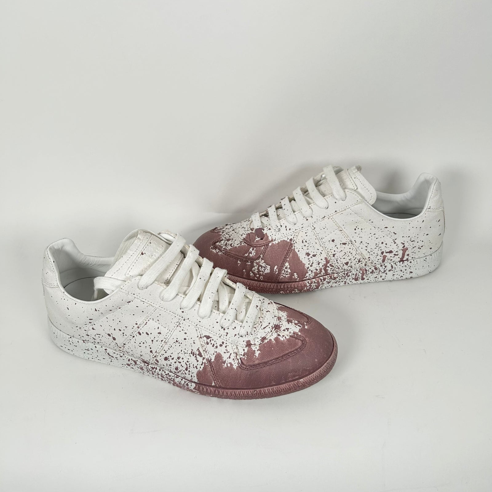 Maison Margiela White Paint Splatter Size 41