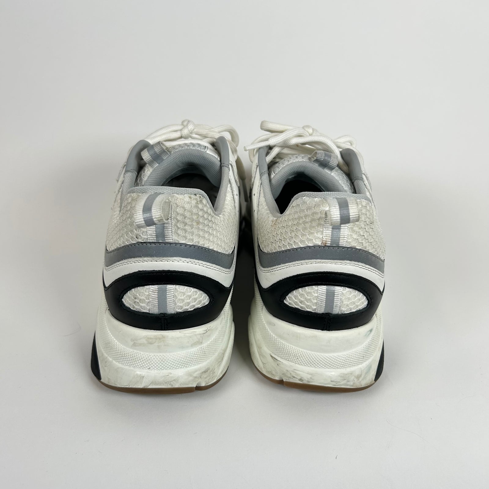 Dior B22 White/Black Sneaker Size 44