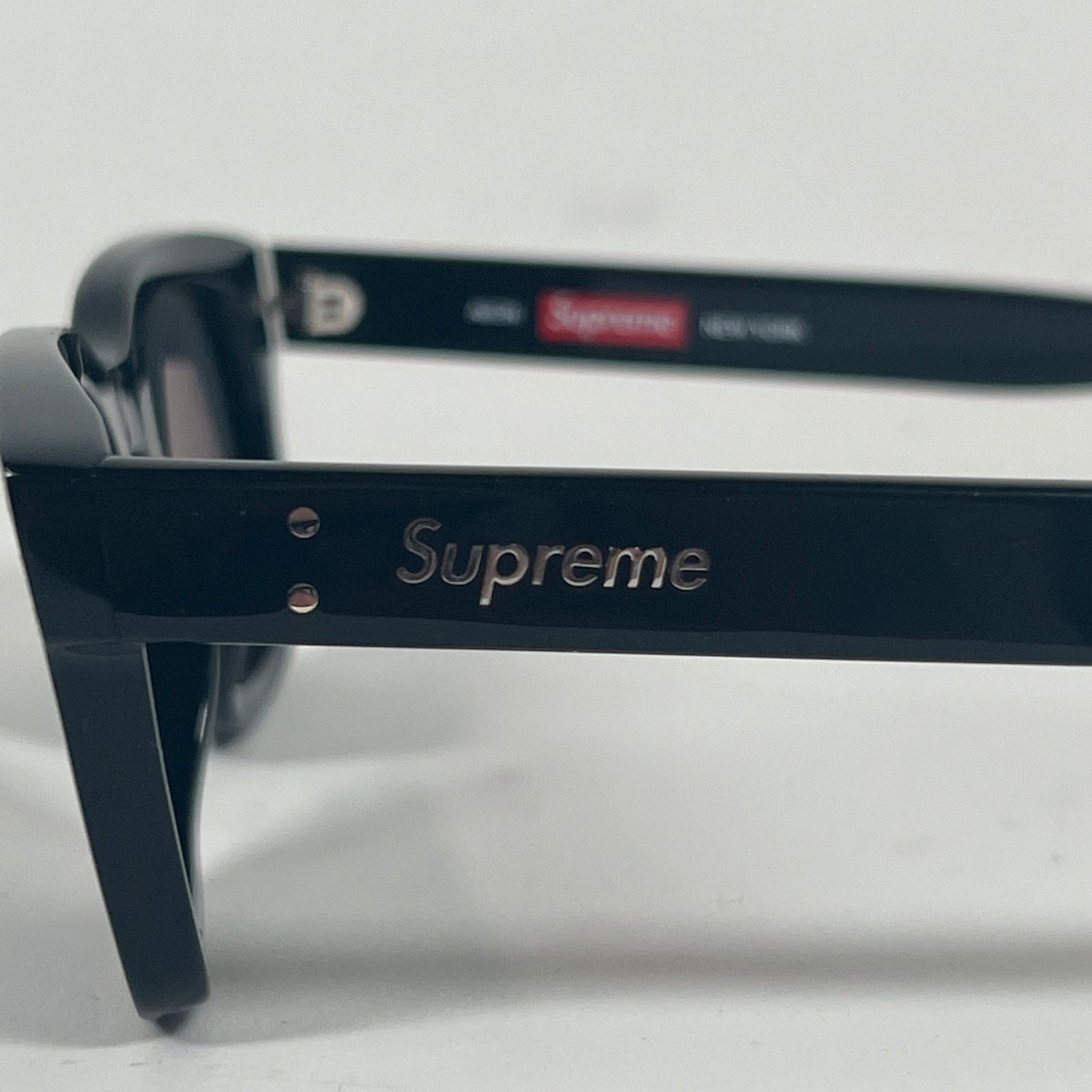 Supreme Black Avon Sunglasses