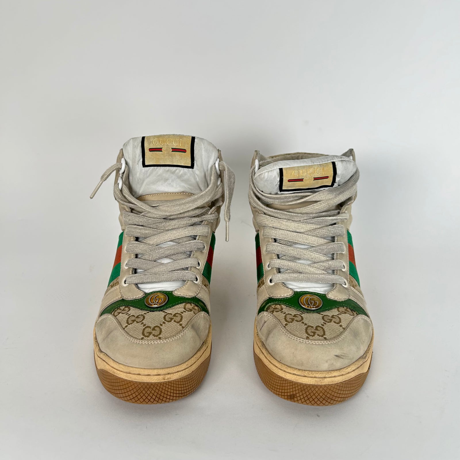 Gucci Screener GG Supreme Hightop Size 8