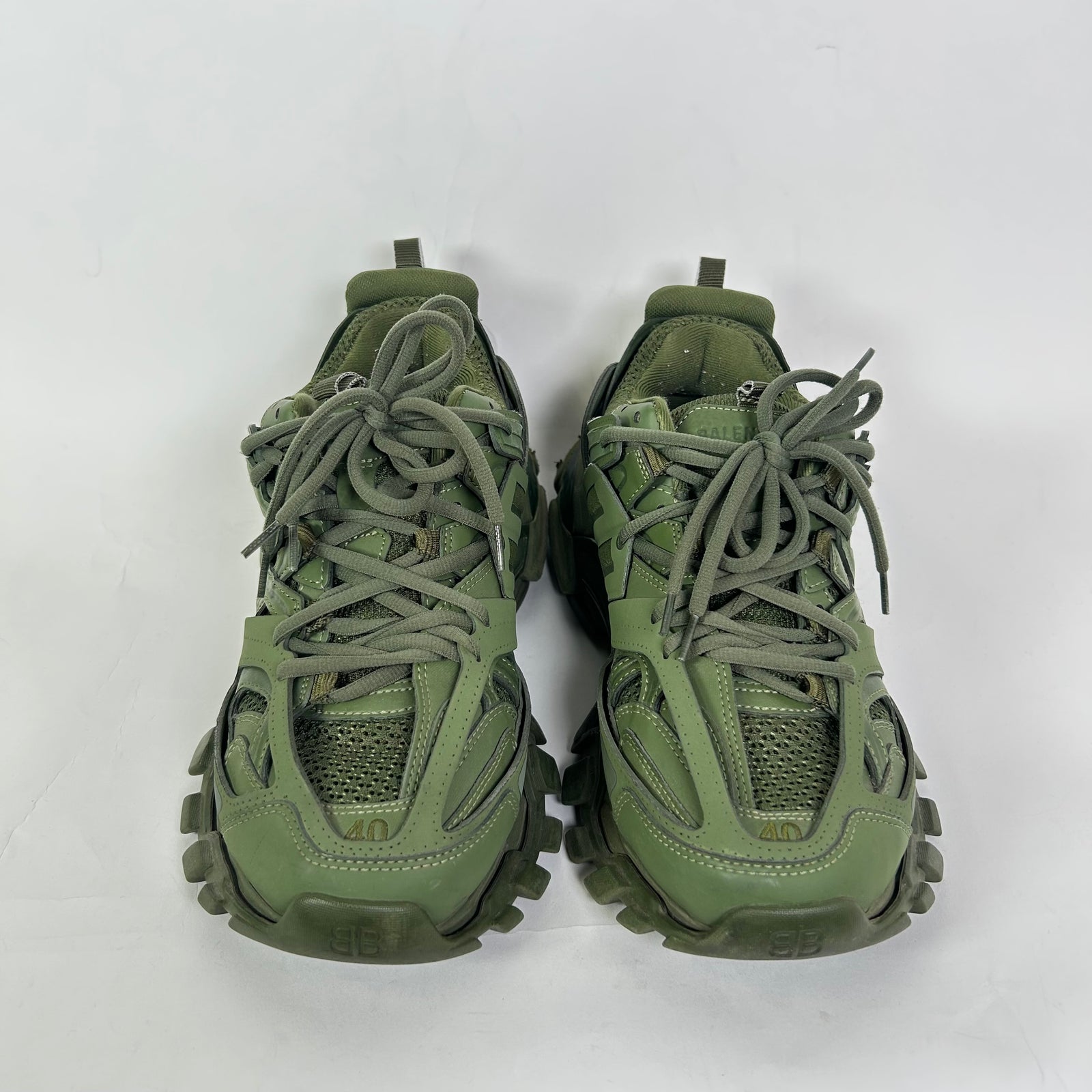 Balenciaga Triple Green Tracks Size 40