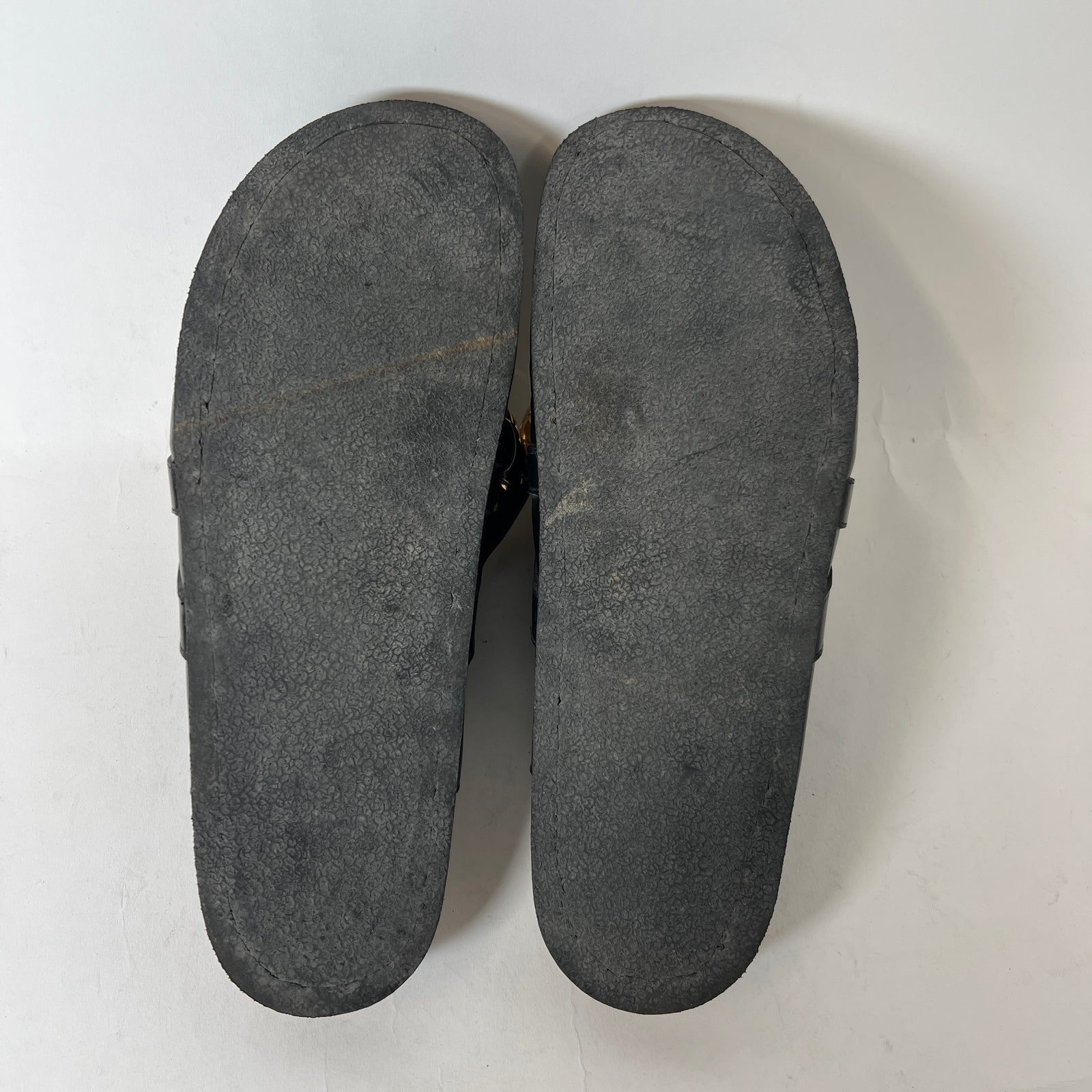 JW Anderson Black Chain Leather Loafer Size 44