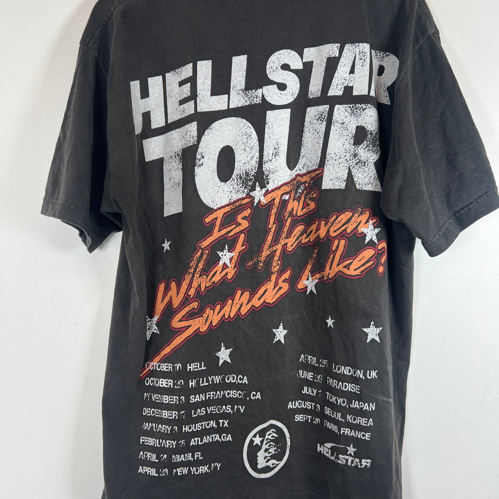 Hellstar Dark Grey Path To Paradise T-Shirt Size M