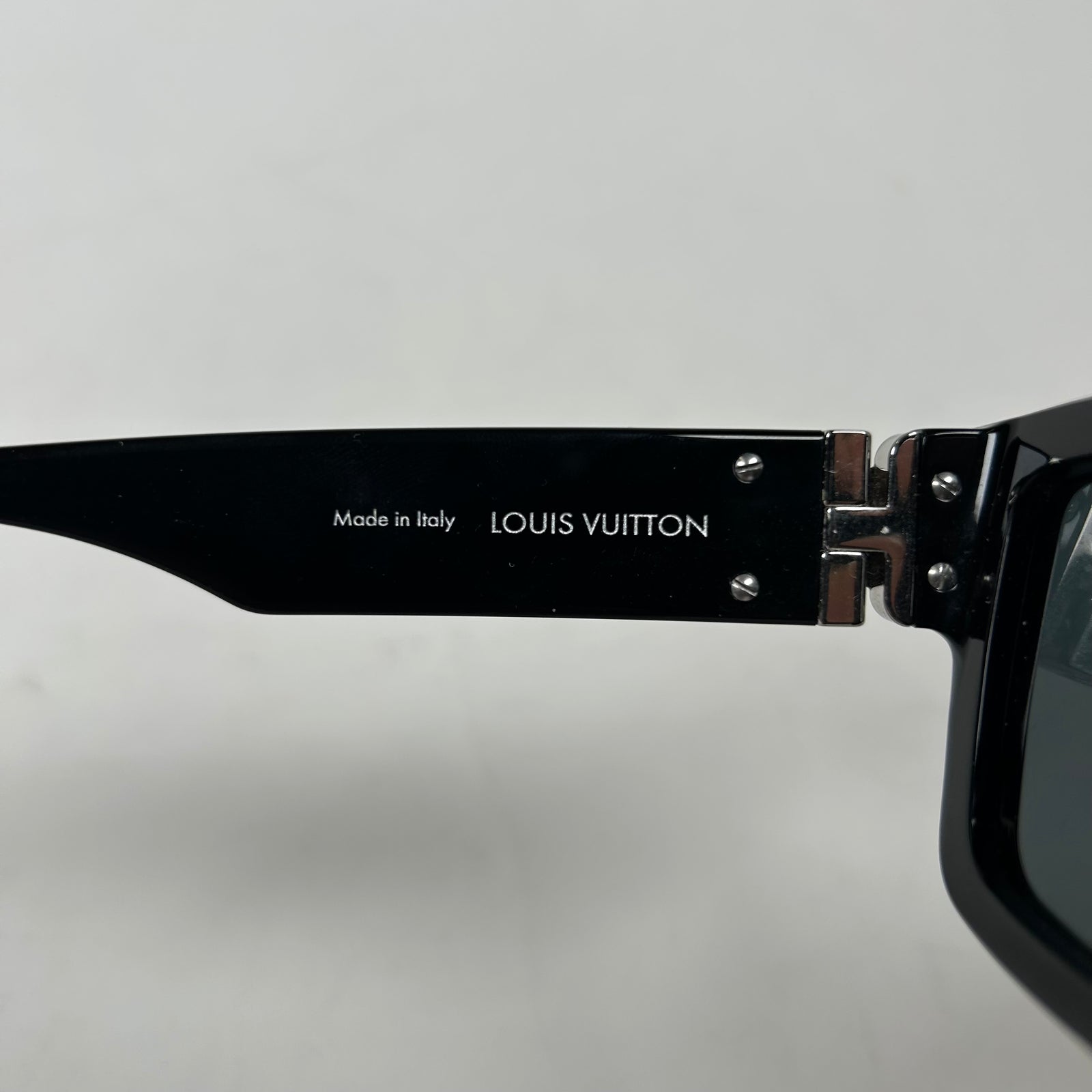 Louis Vuitton Black/Silver Millionaire Sunglasses