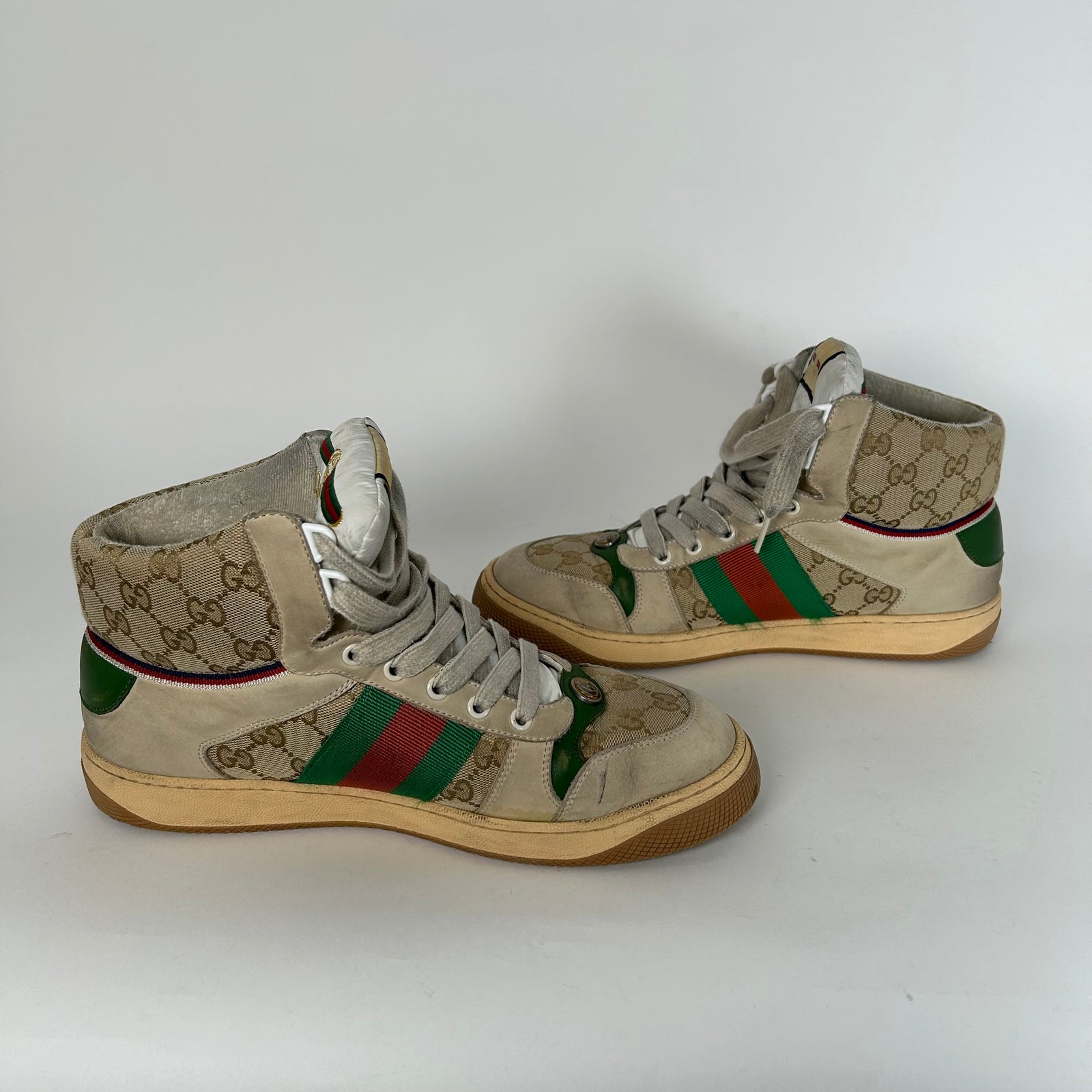 Gucci Screener GG Supreme Hightop Size 8