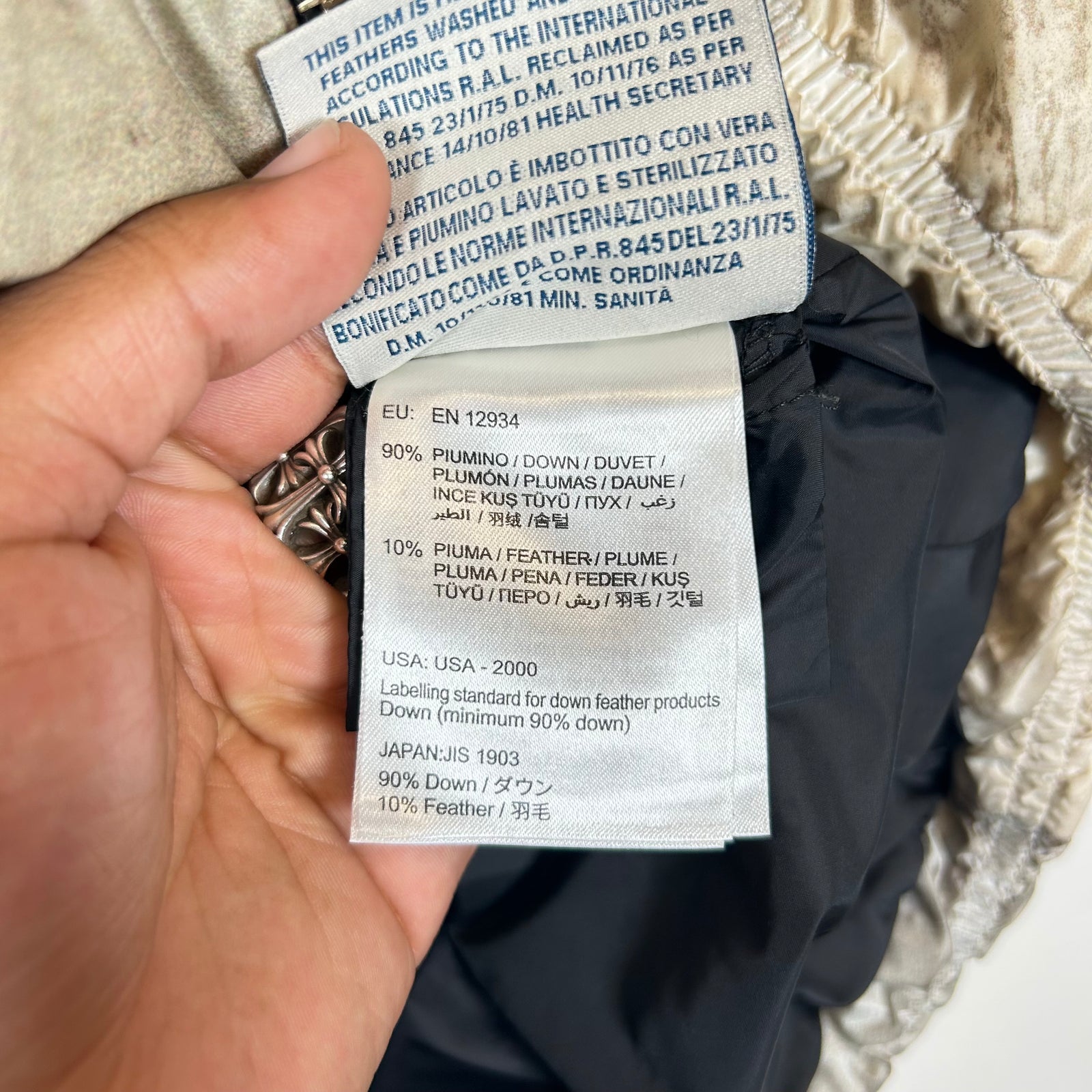 Moncler x Dan Holdsworth AW14 'Blackout' Down Jacket Size 2