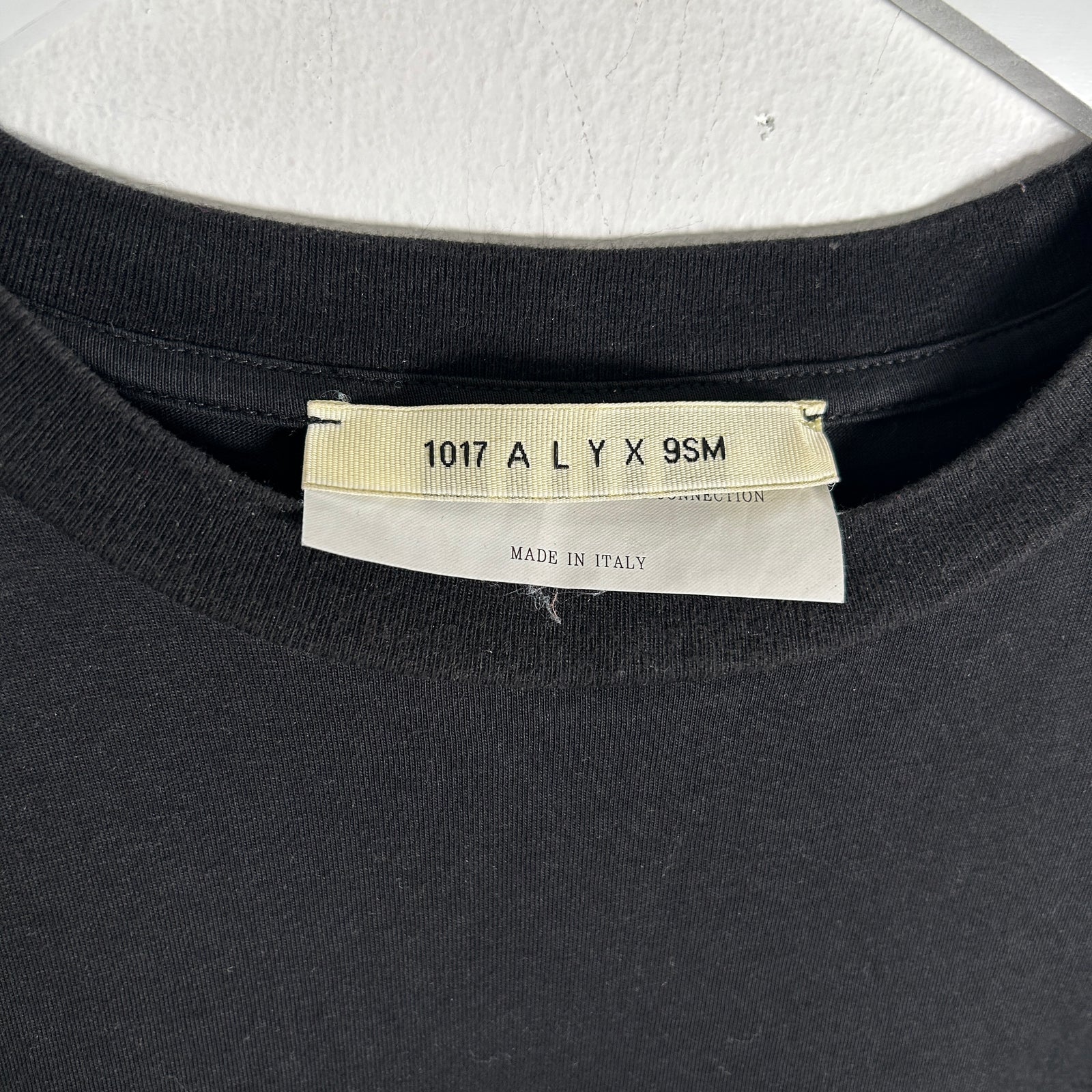 1017 Alyx 9sm Logo Black T-Shirt Size S