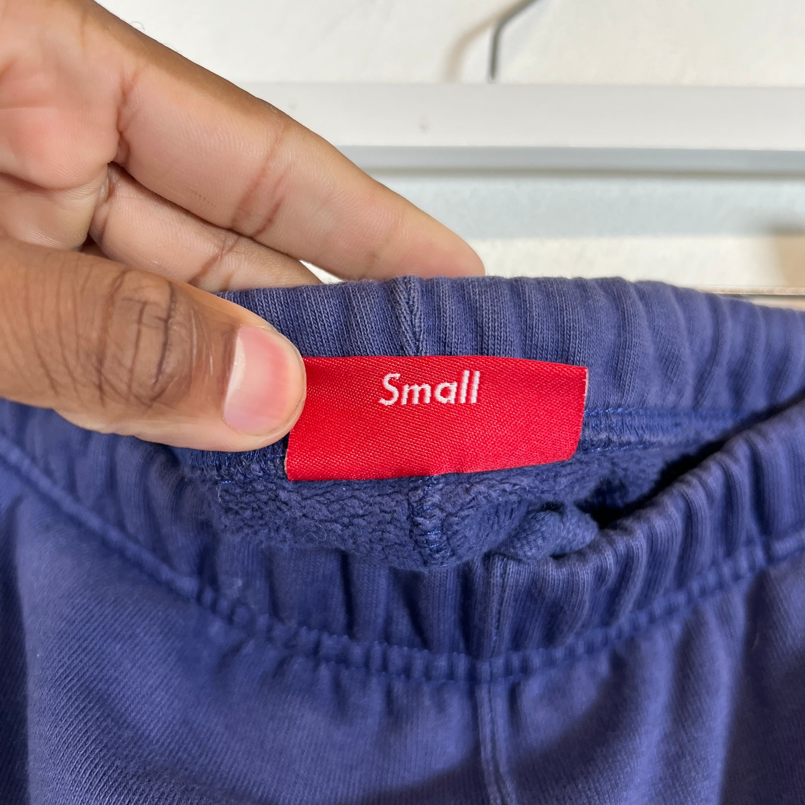 Supreme SS21 Washed Navy Panther Sweatpants Size S