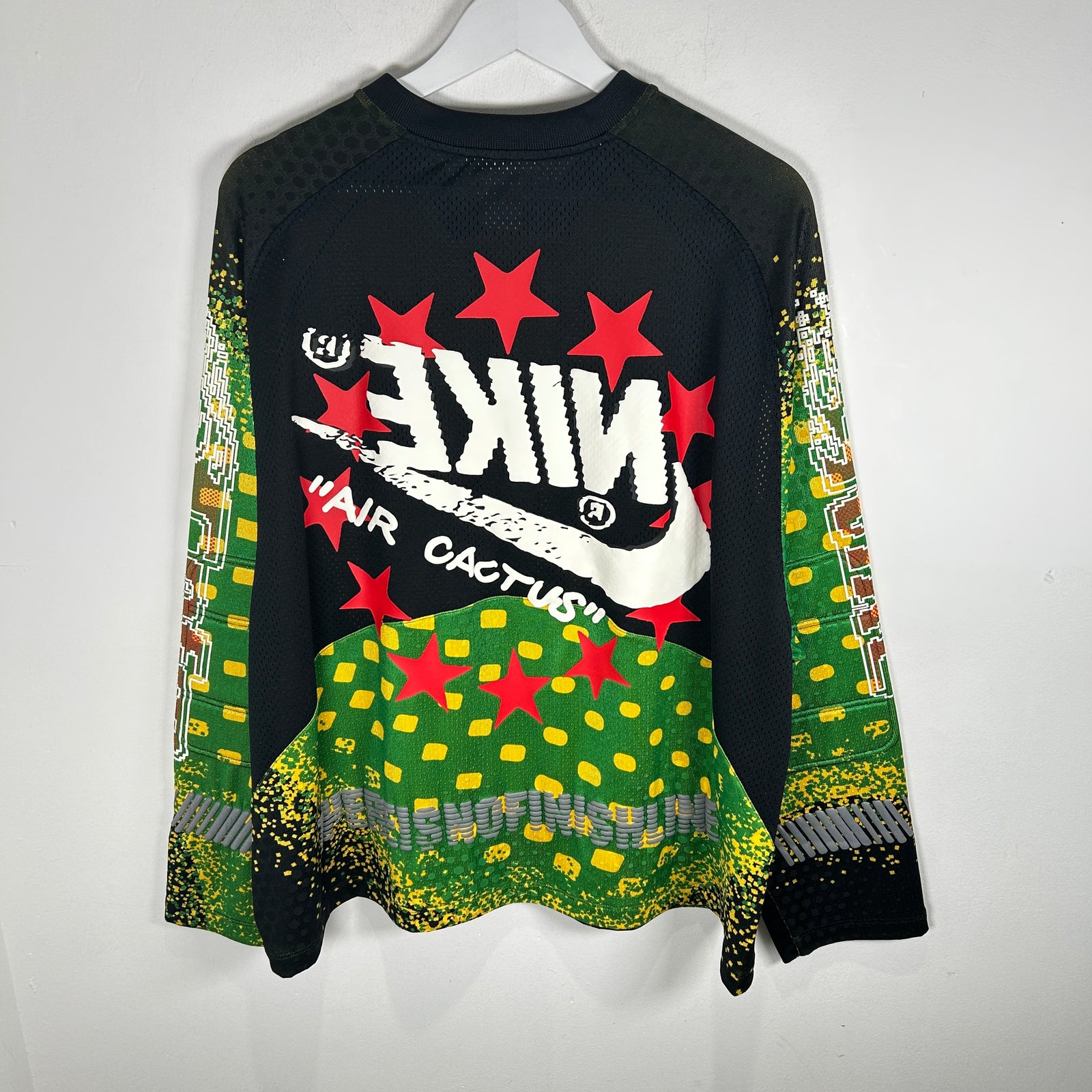 Nike x Cactus Jack Green 'Air Cactus" Goalie Jersey Size S