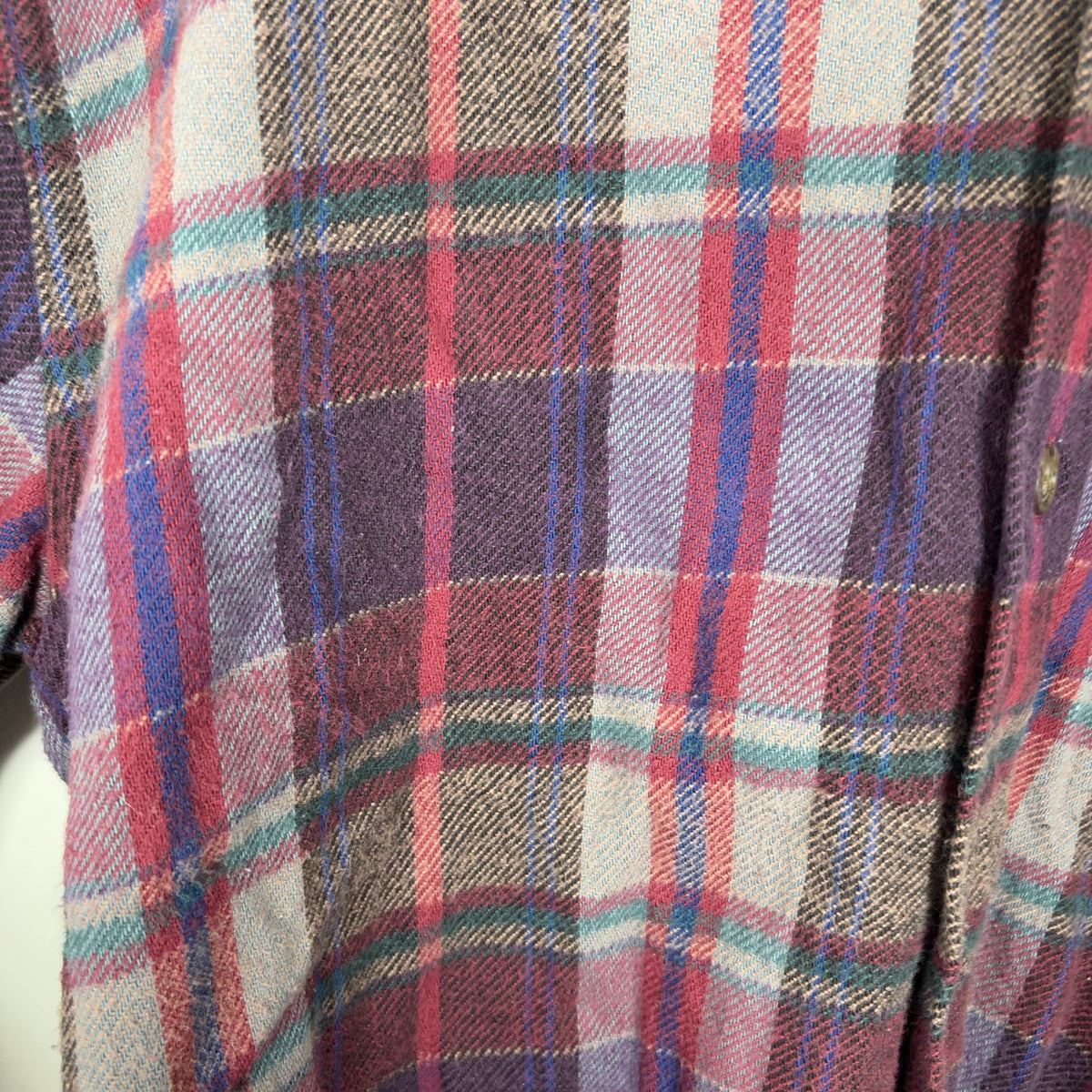 John Elliott Flannel Wool Shirt