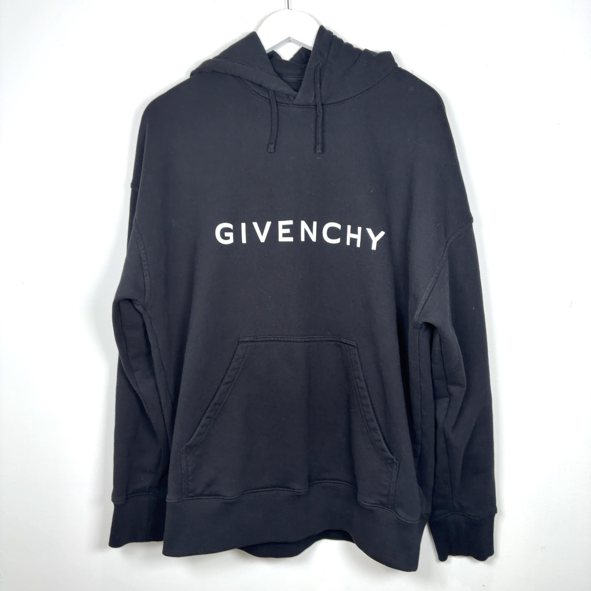 Givenchy Graphic Logo Pull-Over Hoodie