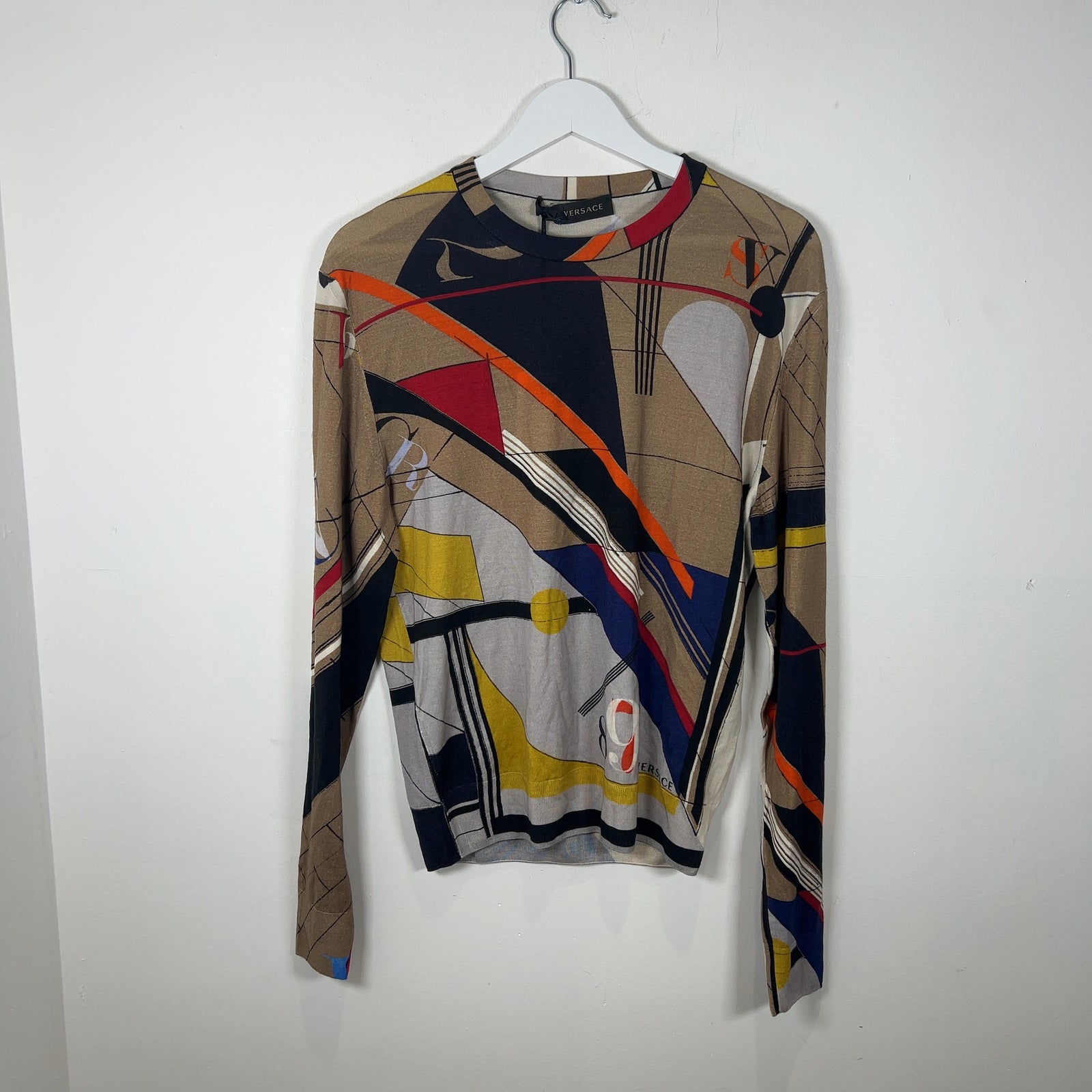 Versace Bauhaus Print Sweater