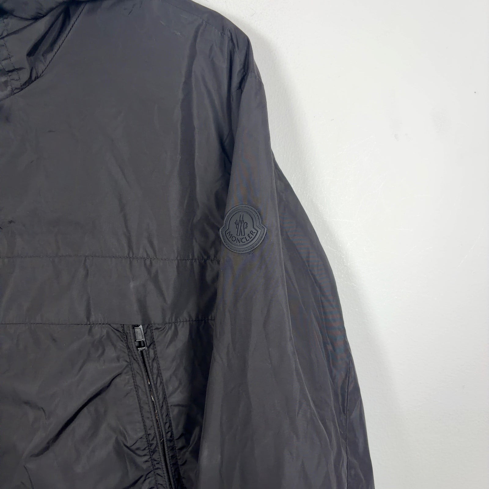 Moncler Black Rain Jacket