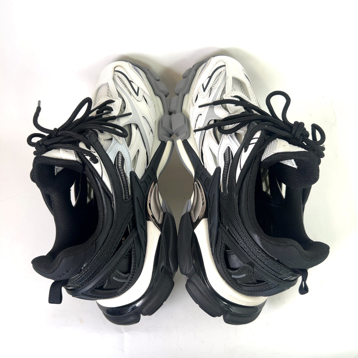 Balenciaga Black/White Track 2 Sneakers