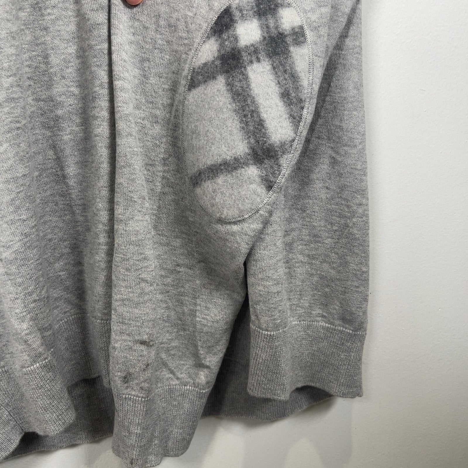 Burberry Cashmere Elbow Patch Sweater