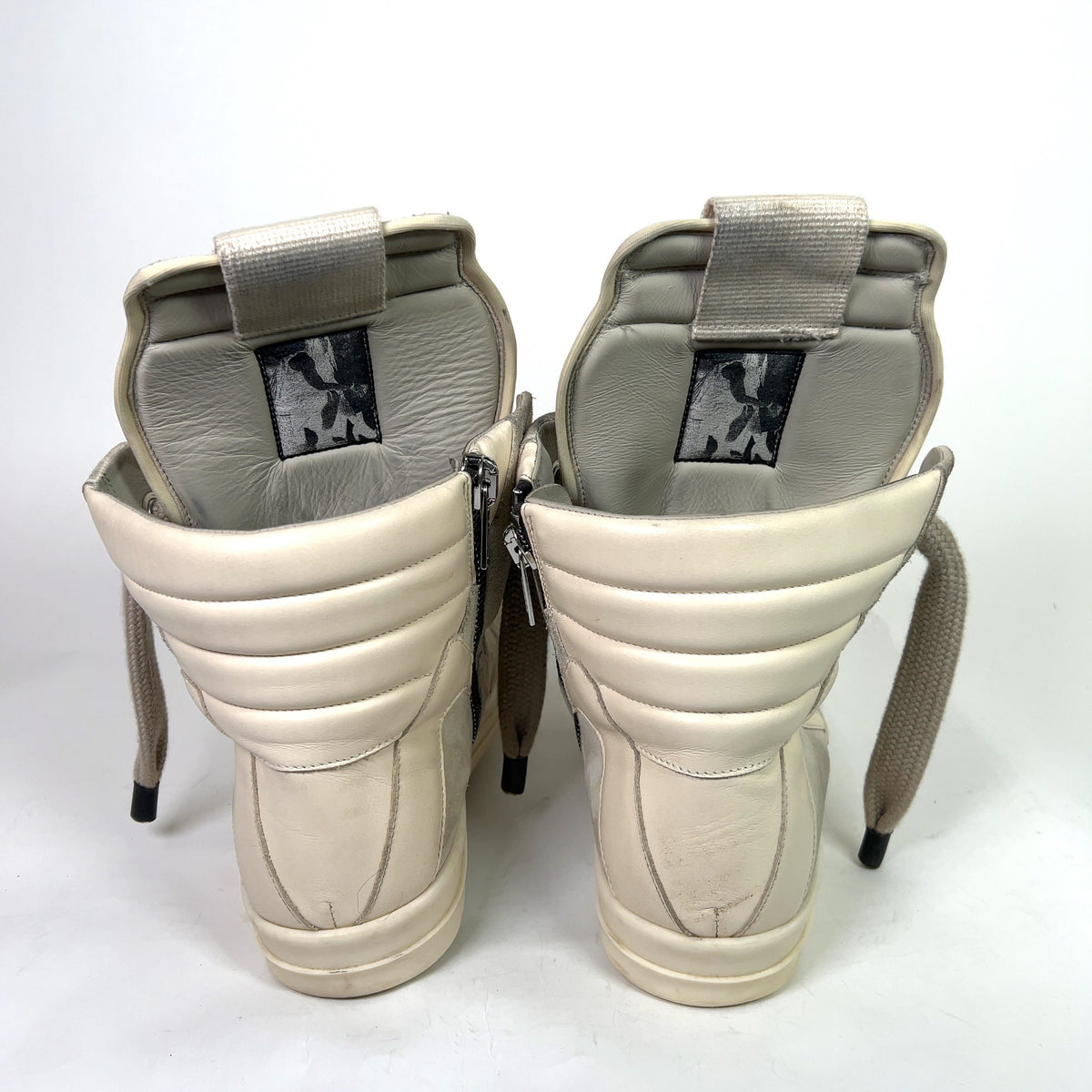 Rick Owens Suede Jumbolace Geoabaskets