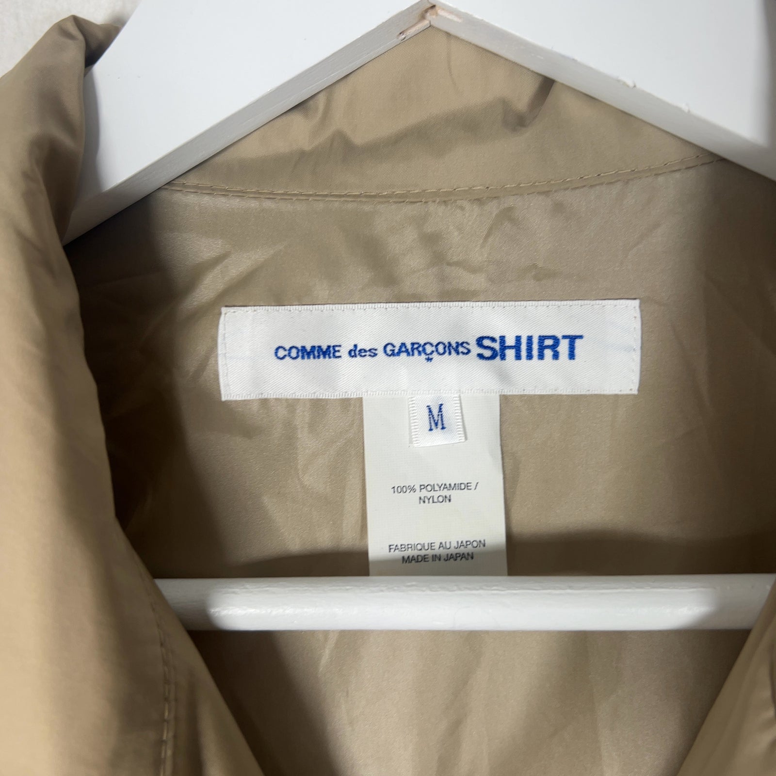 Comme Des Garcons x Yue Minyun Nylon Coach Light Jacket