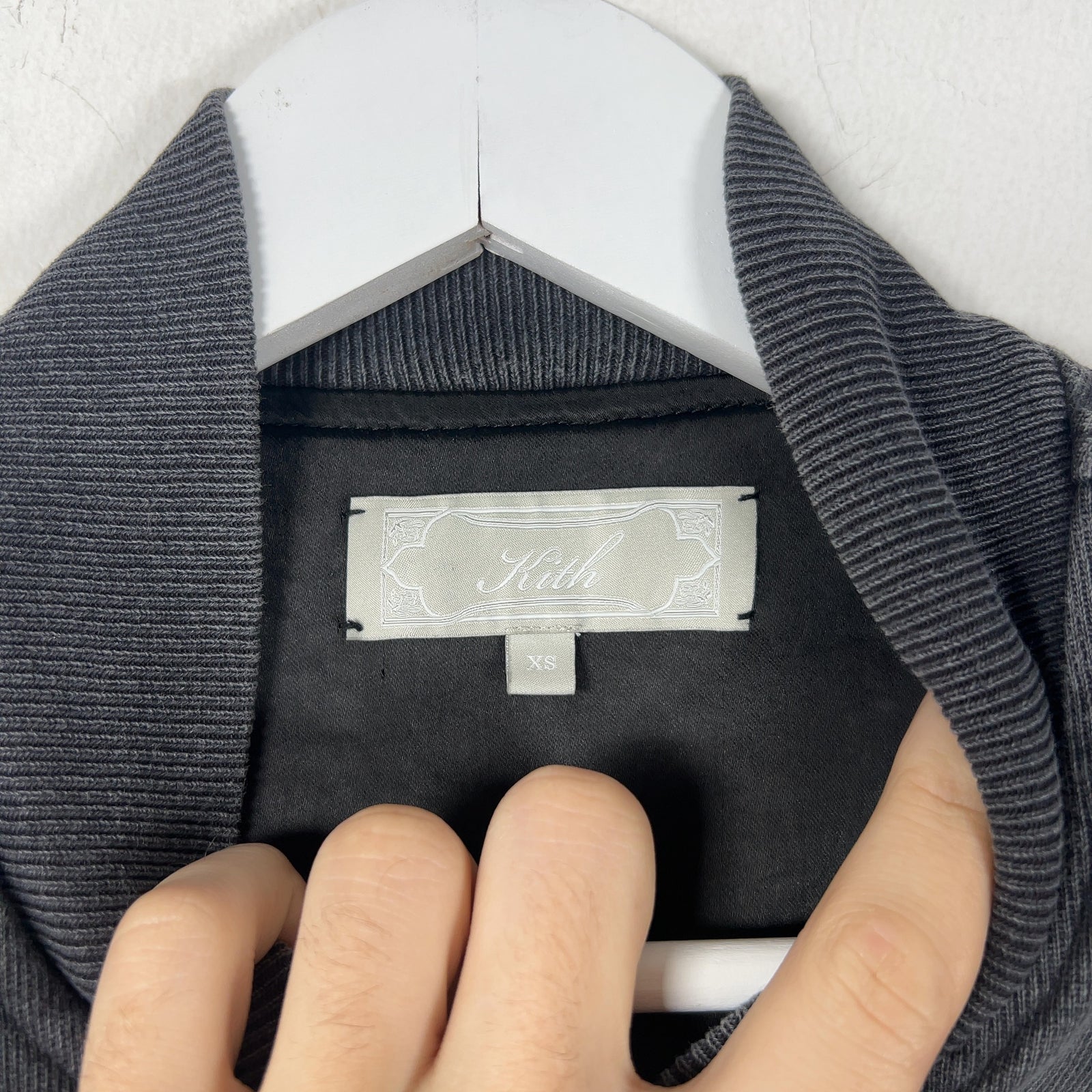 Kith Cursive Logo Bomber Jacket