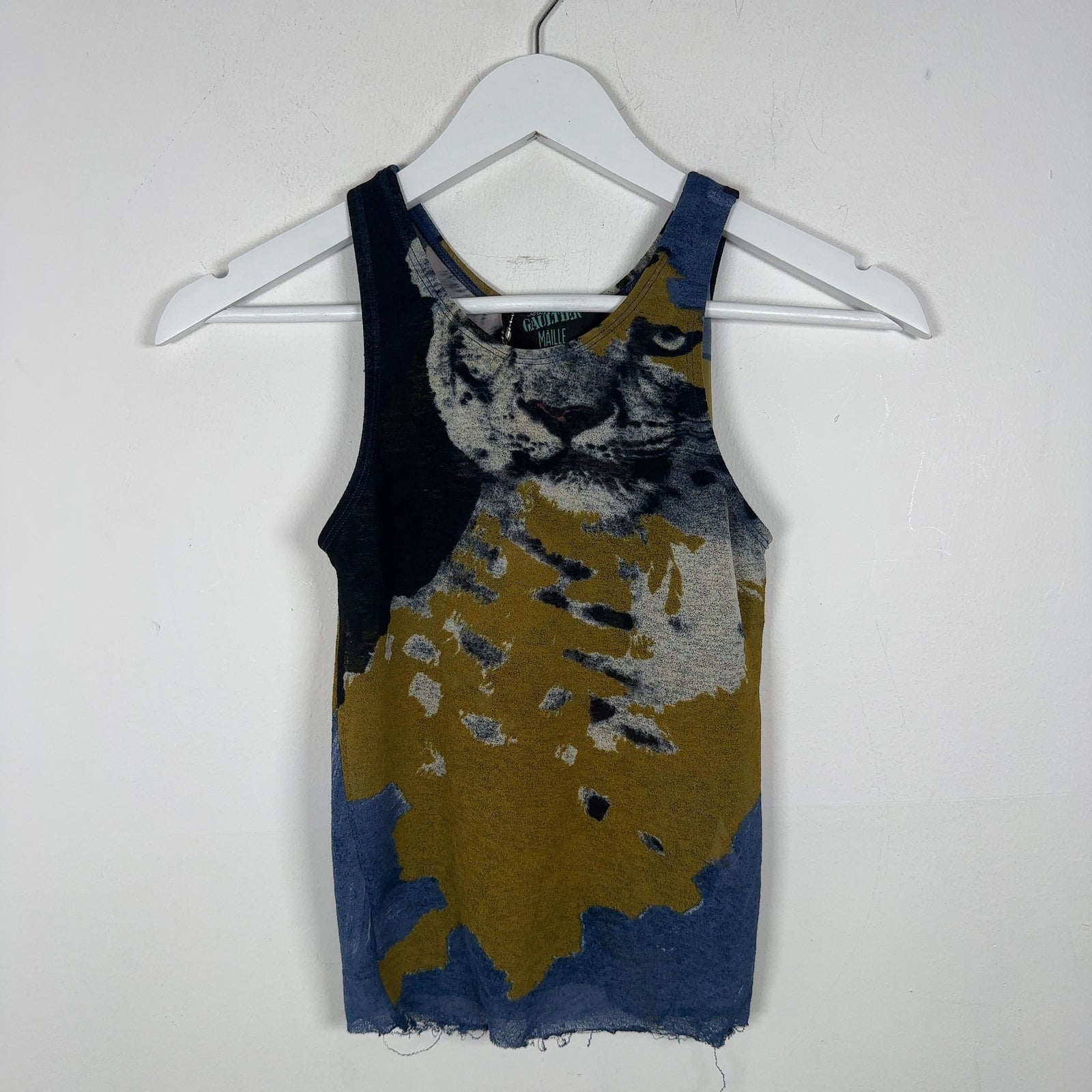 Jean Paul Gaultier Tiger Tank Top