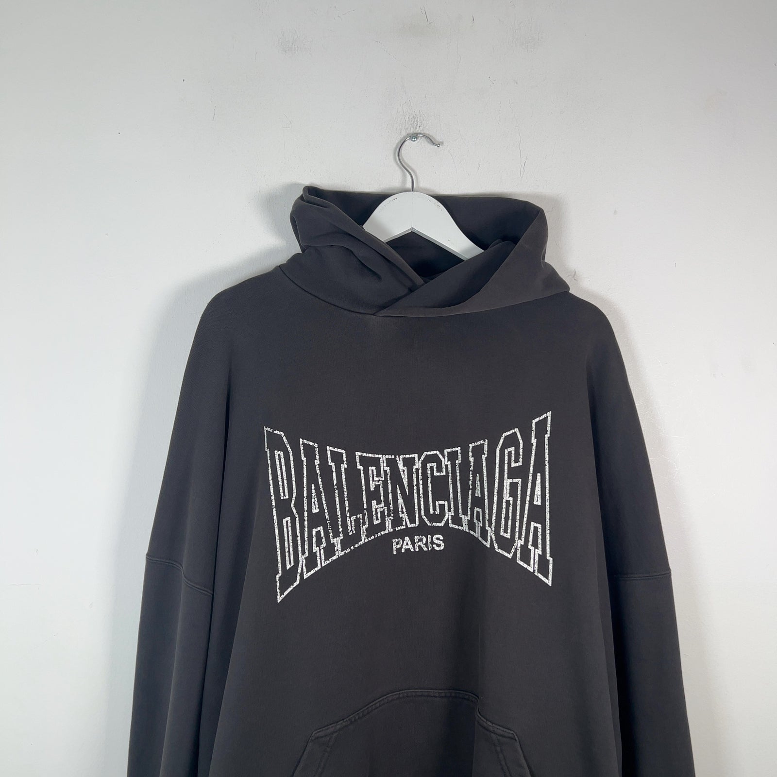 Balenciaga Oversized Logo Hoodie