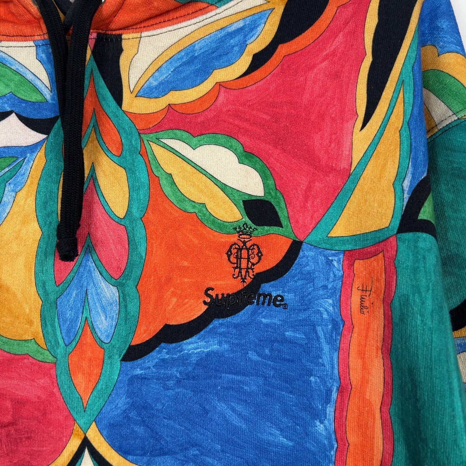 Supreme x Emilio Pucci Multicolor Hoodie