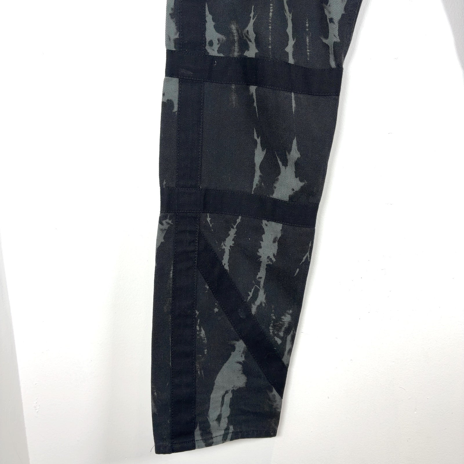 Dries Van Noten Tie Dye Bondage Jeans