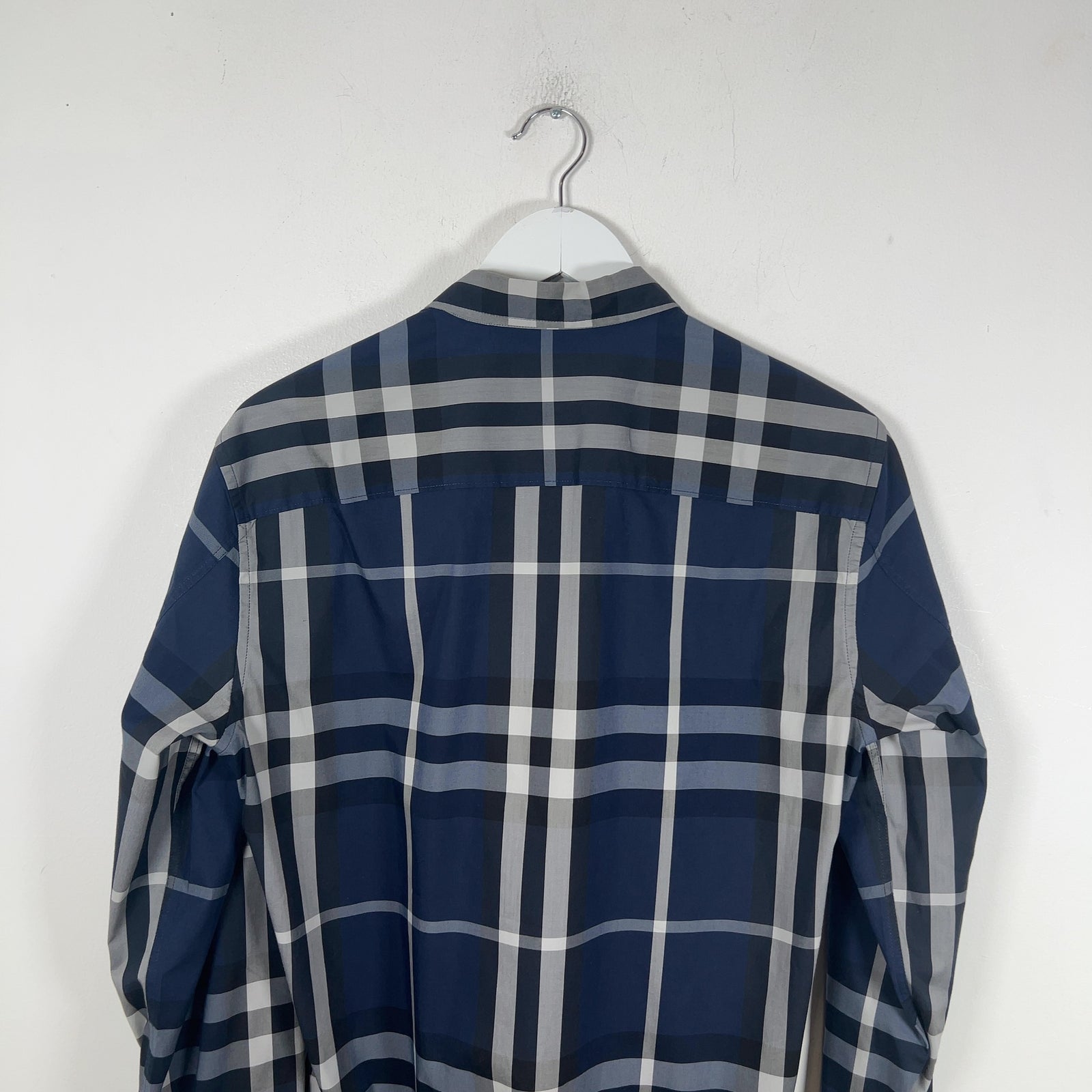 Burberry Blue Check Shirt