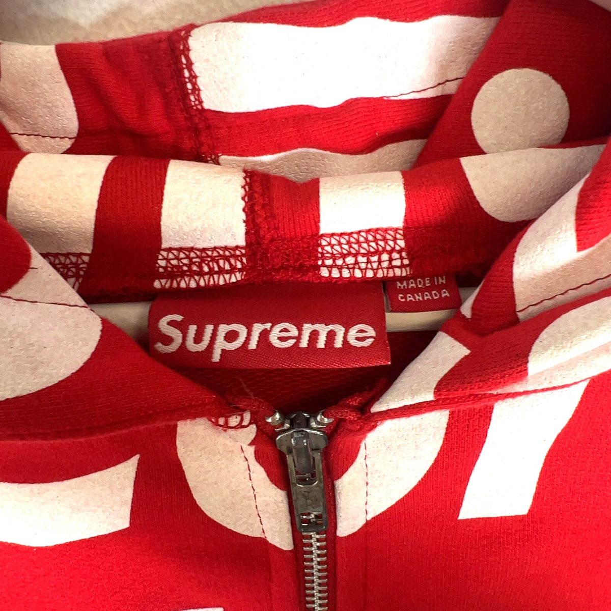 Supreme 2007 Illegal Business Controls America Zip-Up Hoodie