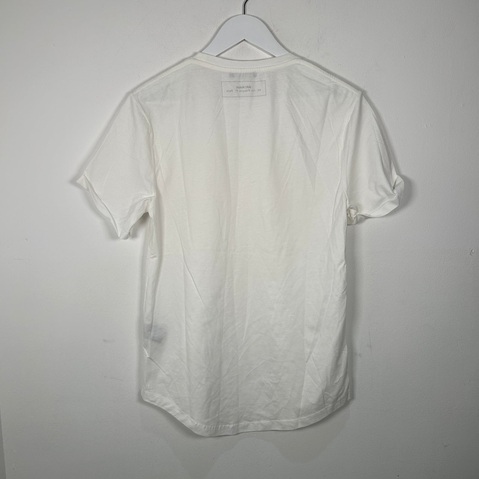 Balmain Iridescent Graphic T-Shirt Size S
