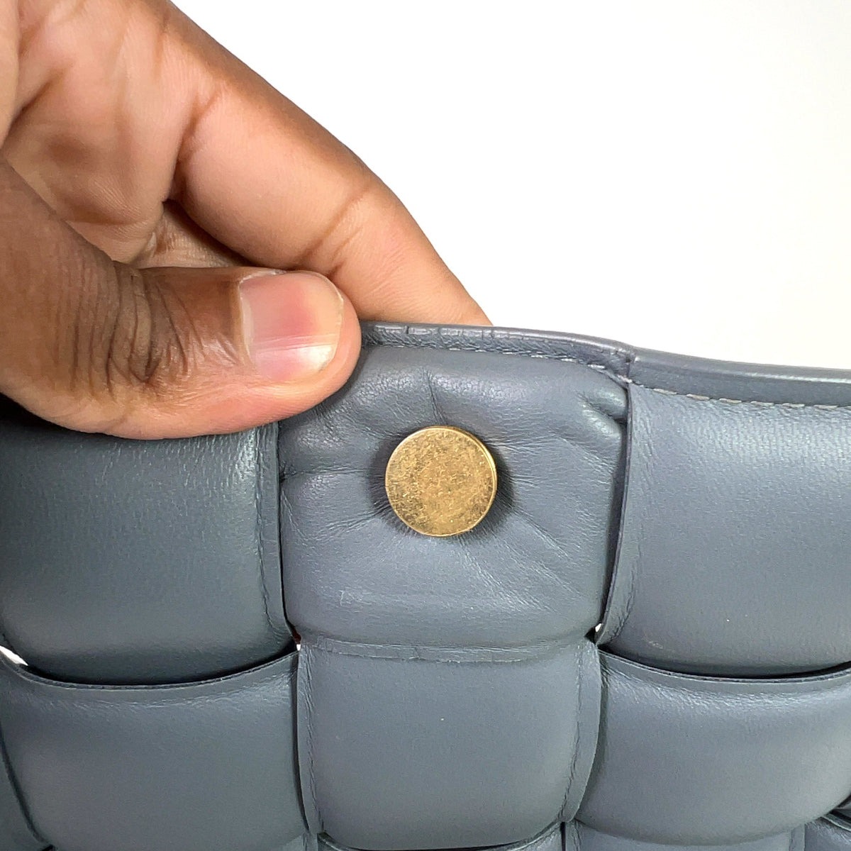 Bottega Veneta Thunder Intrecciato Padded Cassette Bag